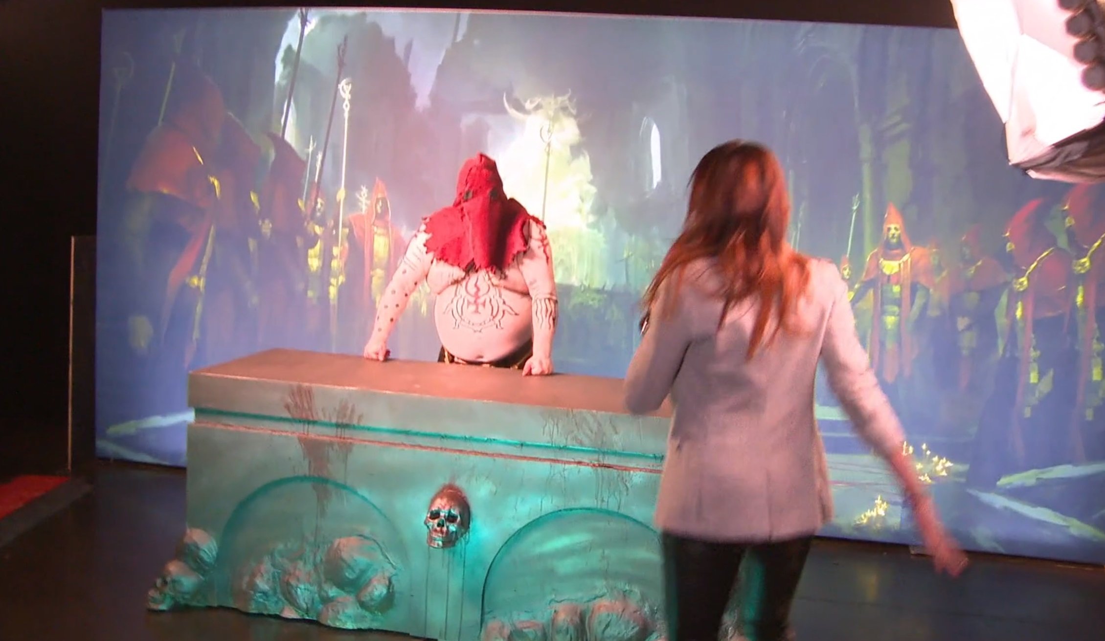 BlizzCon's Diablo IV-inspired 'Dark Gallery' exhibit is wild