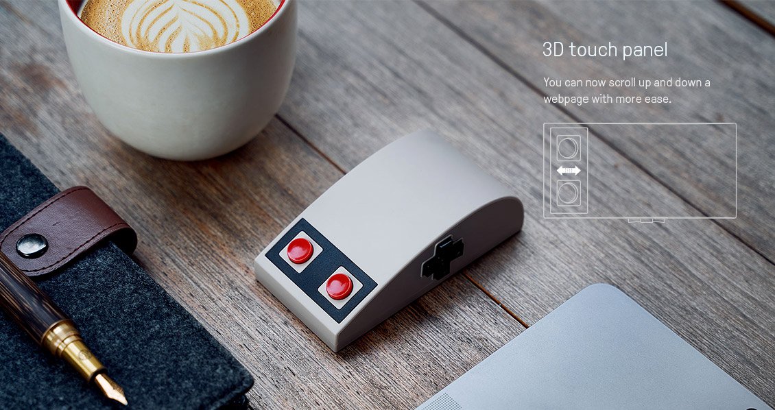 This NES-style mouse from 8BitDo looks legit