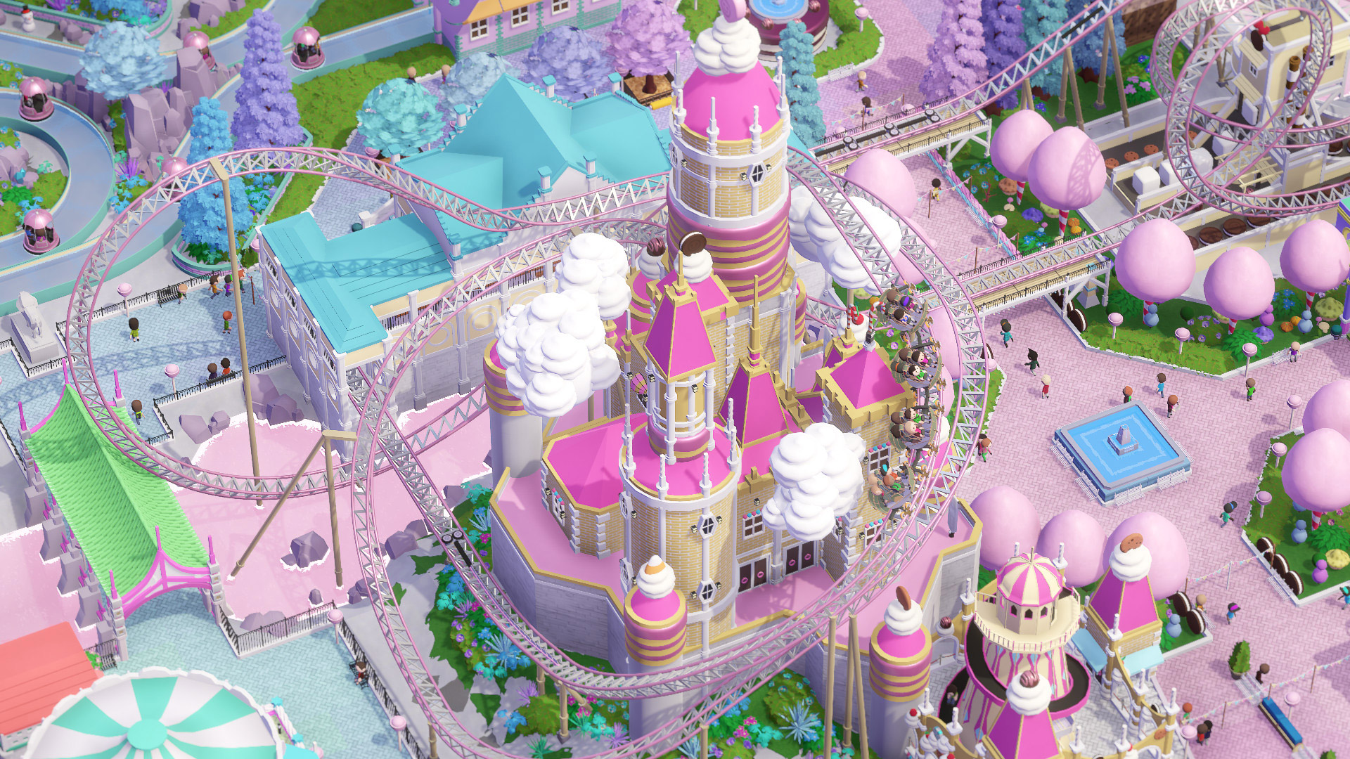 Theme park sim Parkitect: Taste of Adventure looks scrumptious