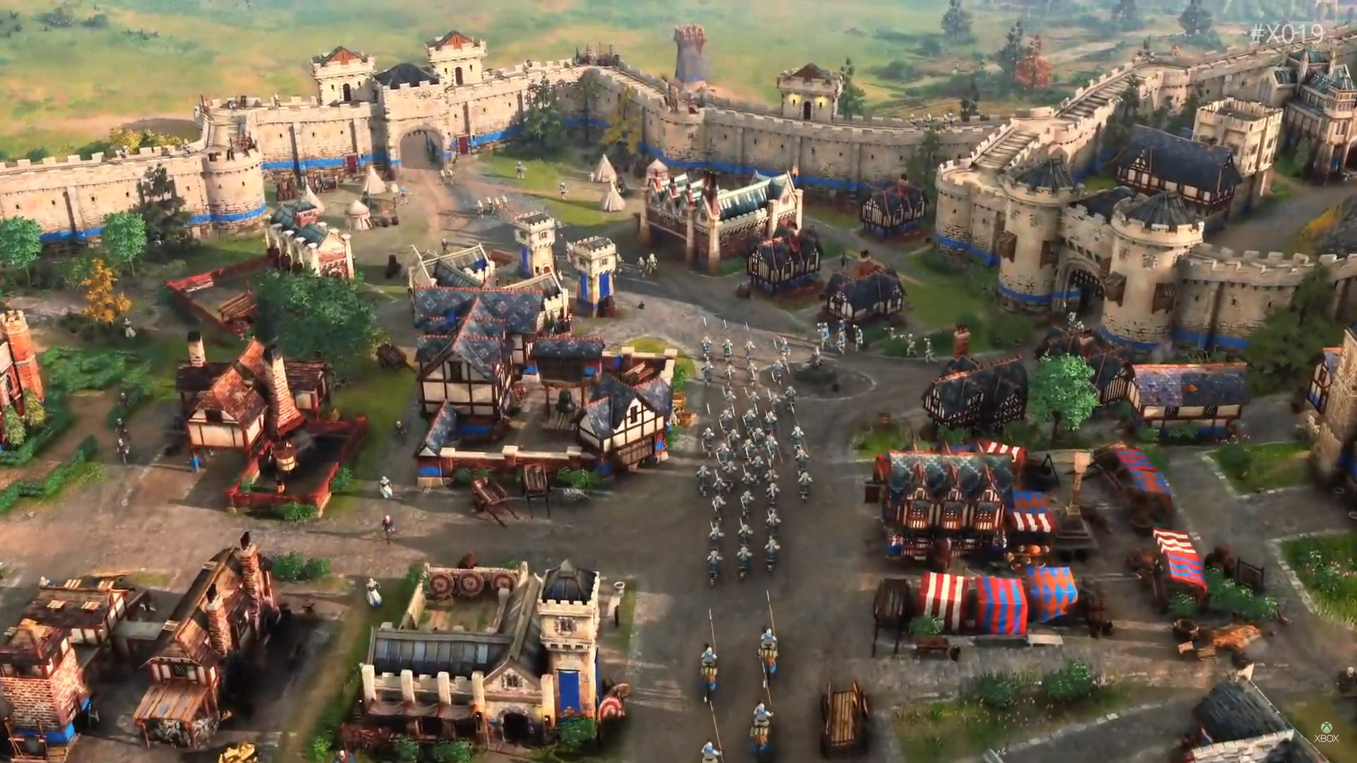 Age of Empires IV had its gameplay debut at X019