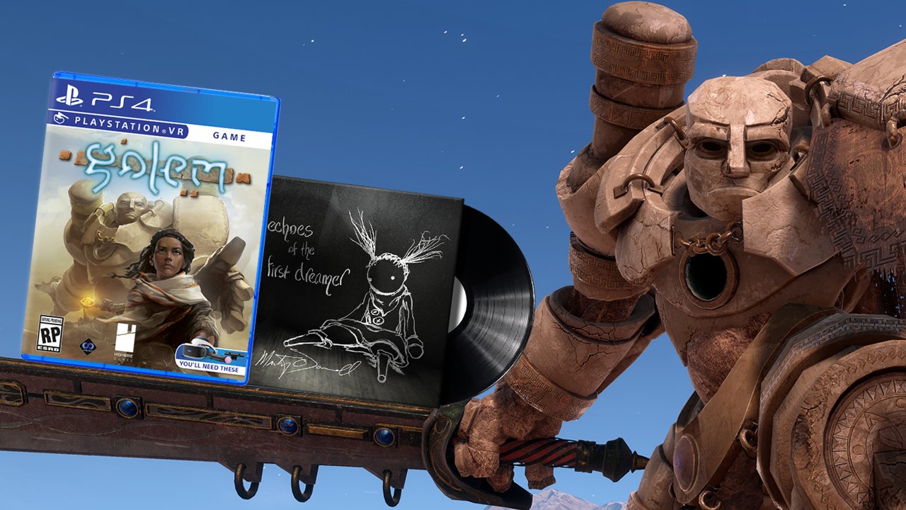 Contest: Enjoy VR sights and vinyl sounds with Golem and this exclusive signed soundtrack