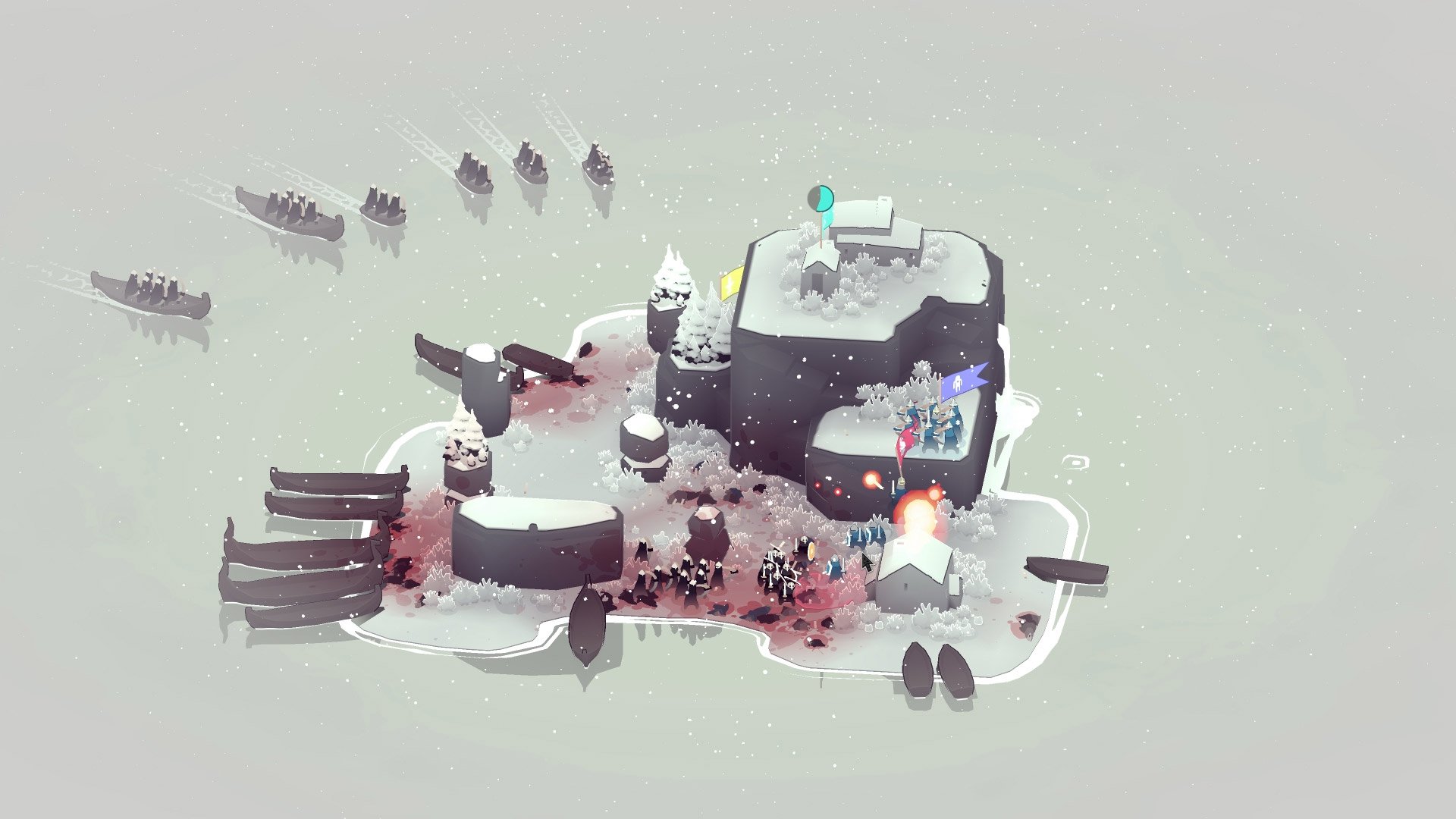 Bad North, a tricky island defense game, is free on Epic