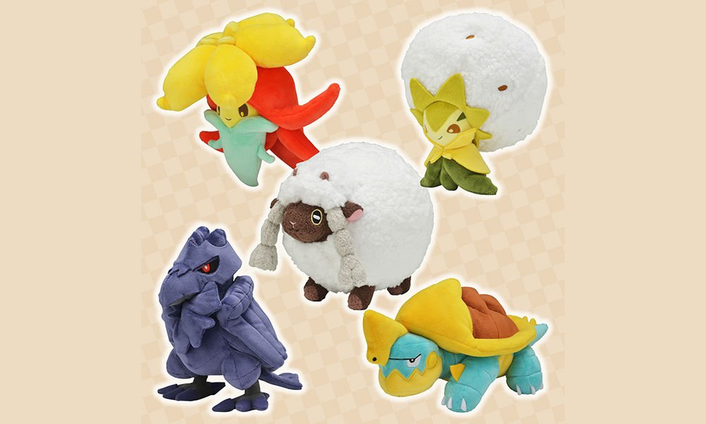 It begins: Pokemon Sword and Shield plush figures are on the way