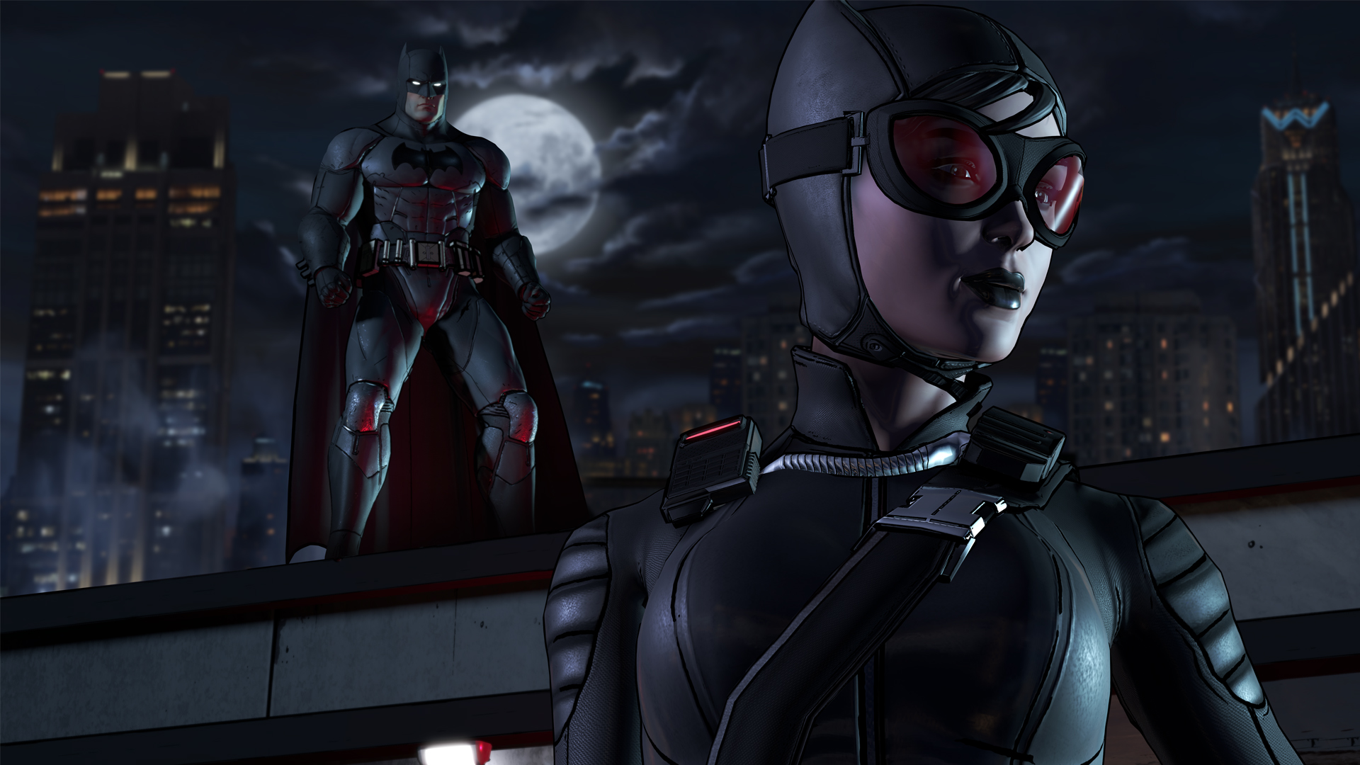 Batman's Bat Signal is the brightest light in the January Games with Gold skies
