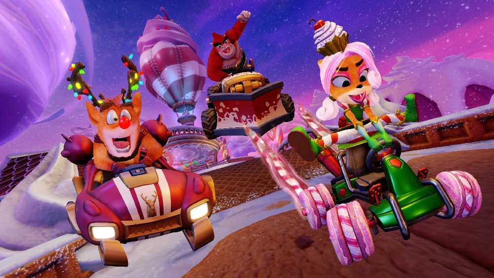 Crash Bandicoot barrels his way into the Christmas UK Charts