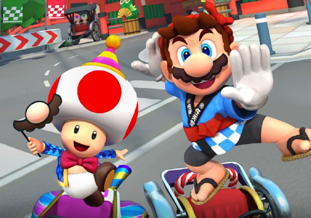 Mario Kart Tour rings in the new year with character skins