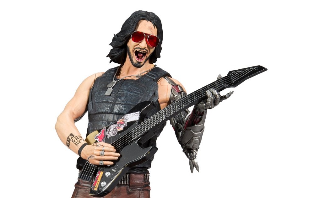 Keanu Reeves Cyberpunk 2077 figure coming from McFarlane Toys