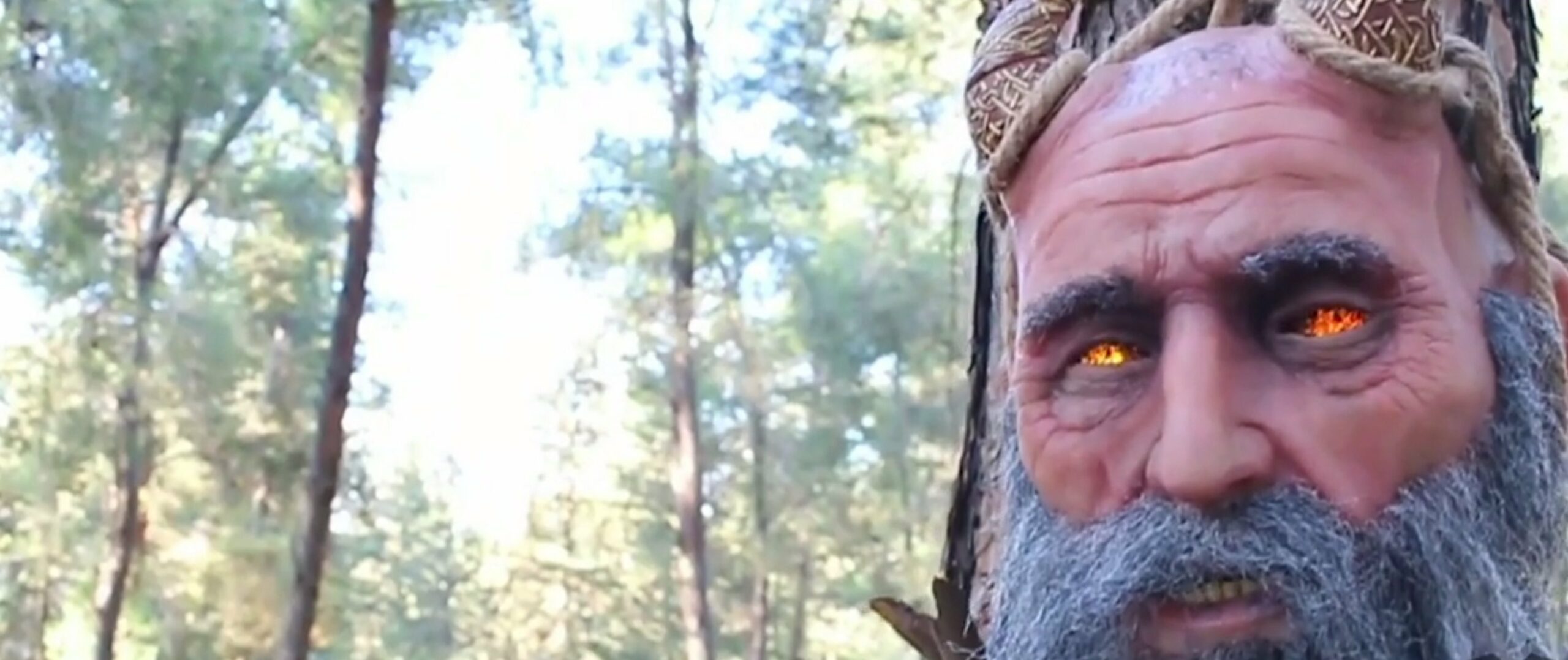 Someone made an animatronic God of War Mimir head, and it's incredible