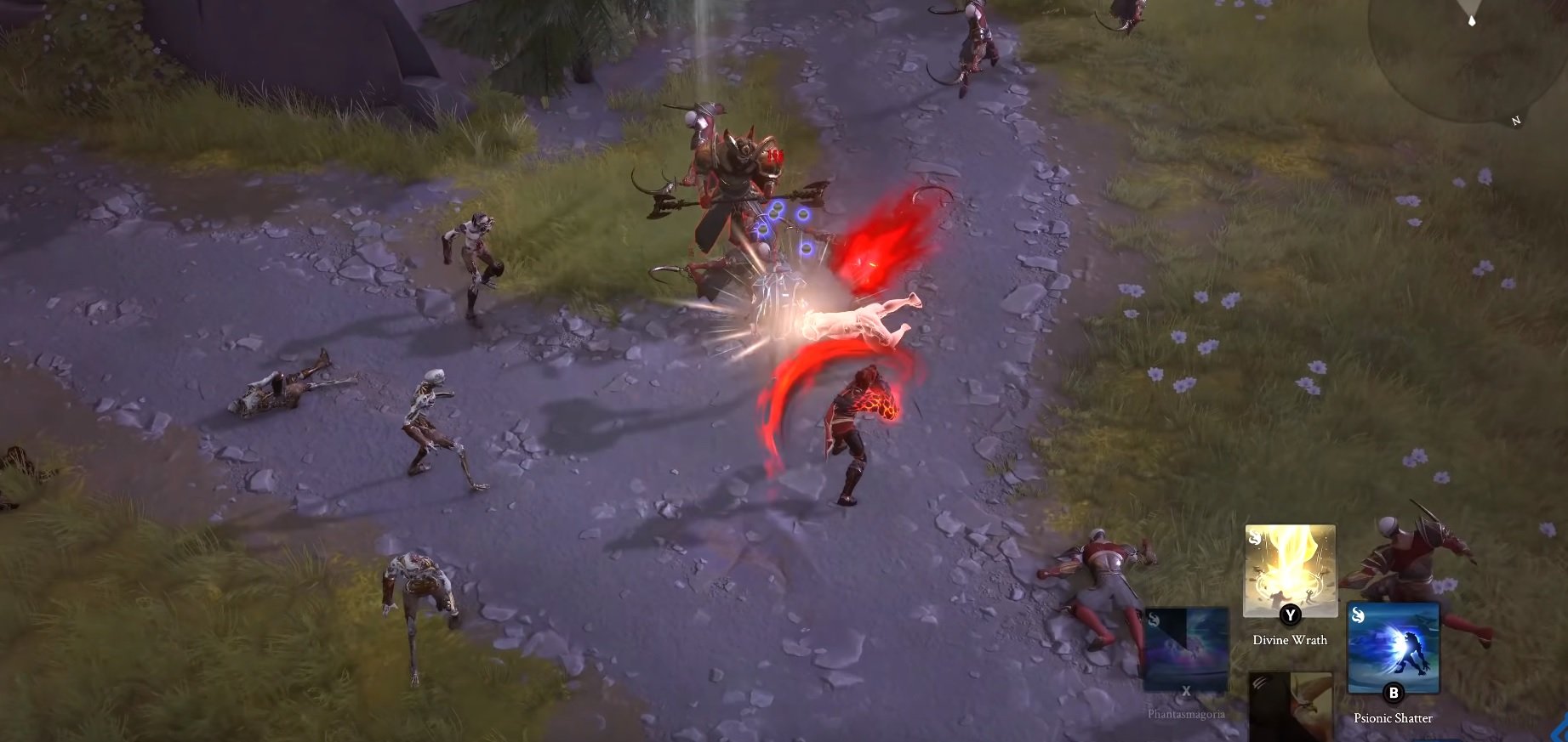 Here's our first look at the new Diablo style Magic: The Gathering game