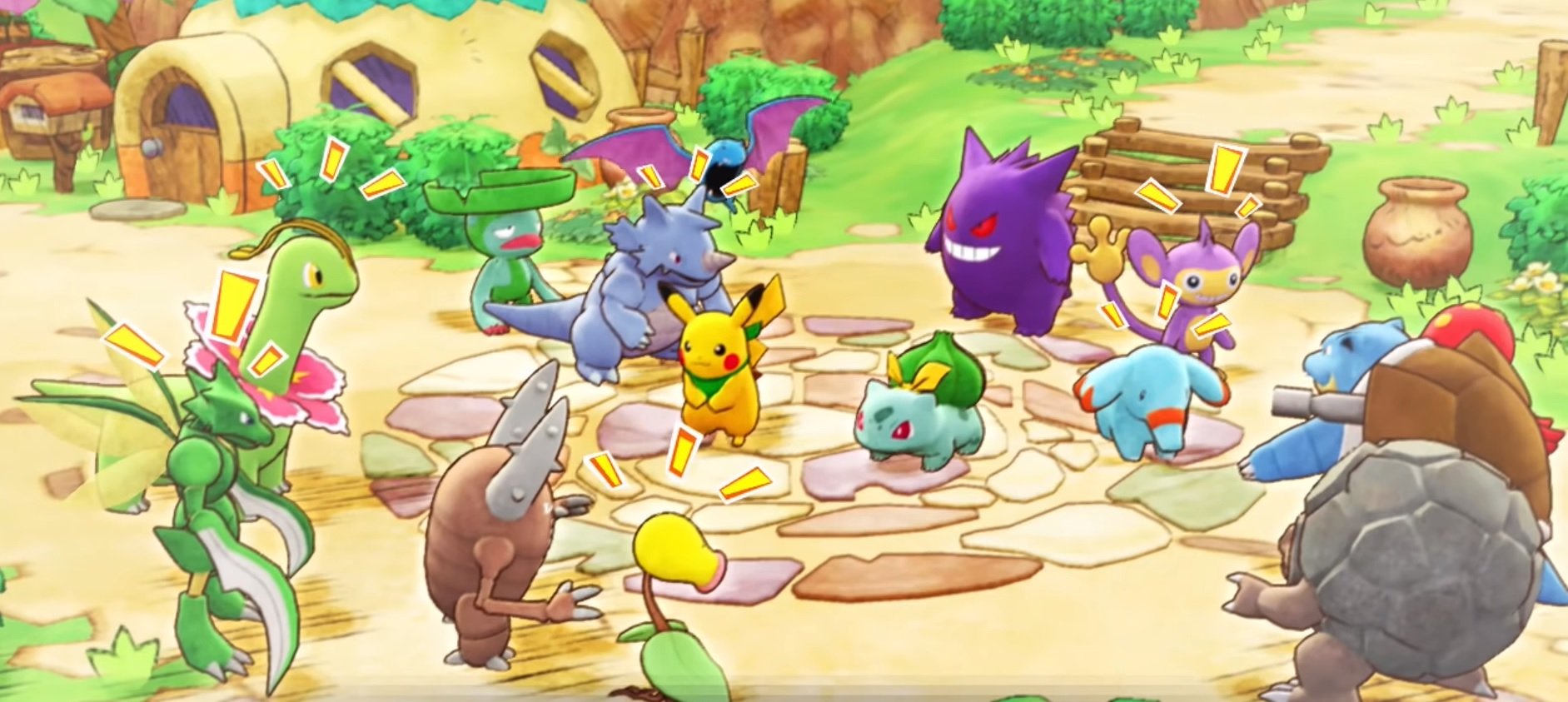 Pokemon Mystery Dungeon Rescue Team remake announced for Switch