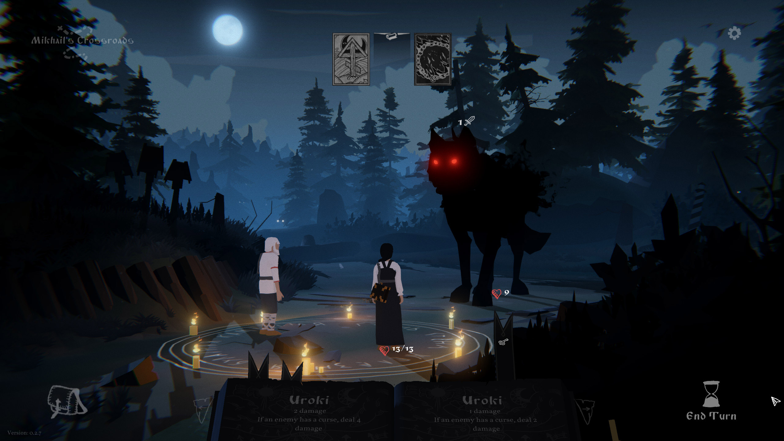 Black Book is an adventure RPG about witches and demons