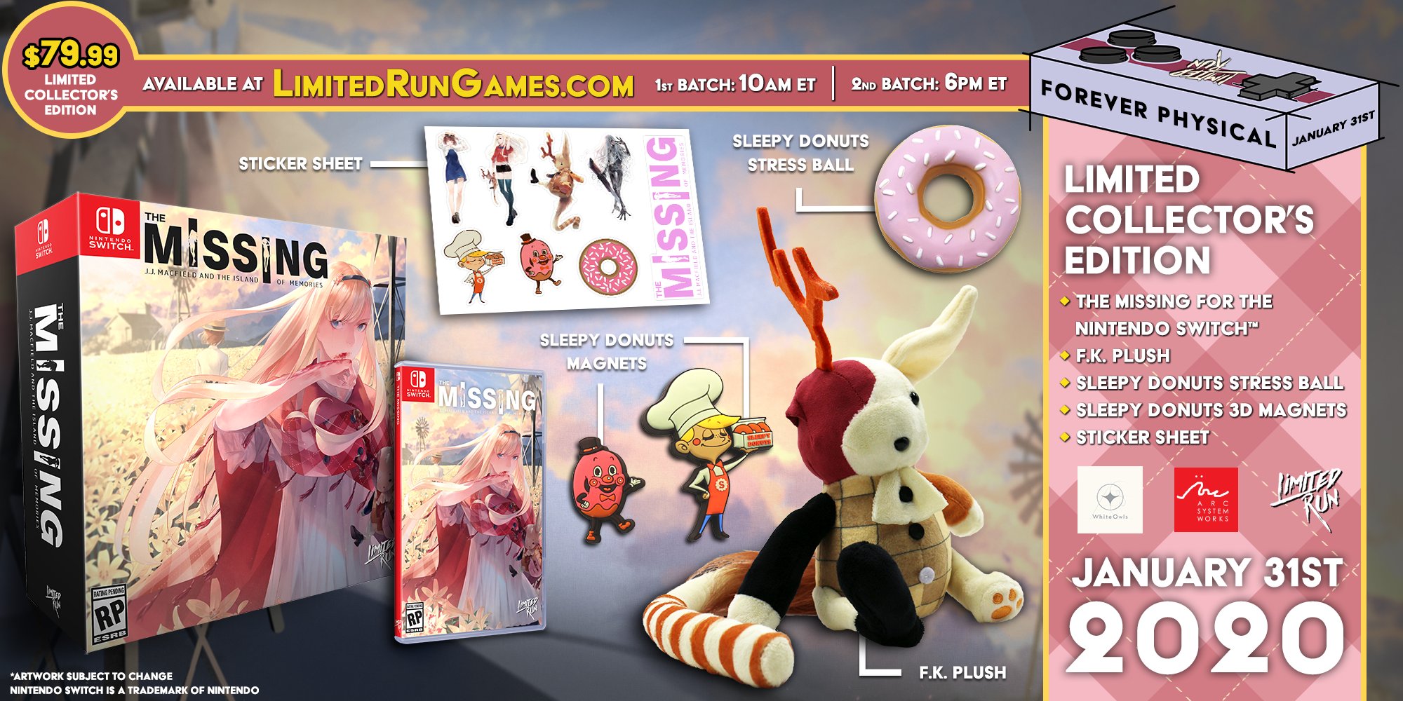 Swery65's The Missing gets a physical edition courtesy of Limited Run