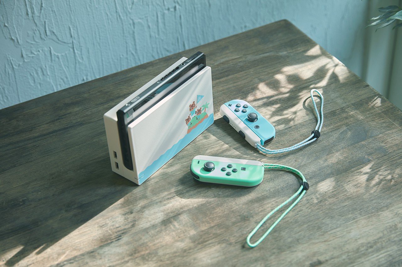 The limited edition Animal Crossing Nintendo Switch is perfect