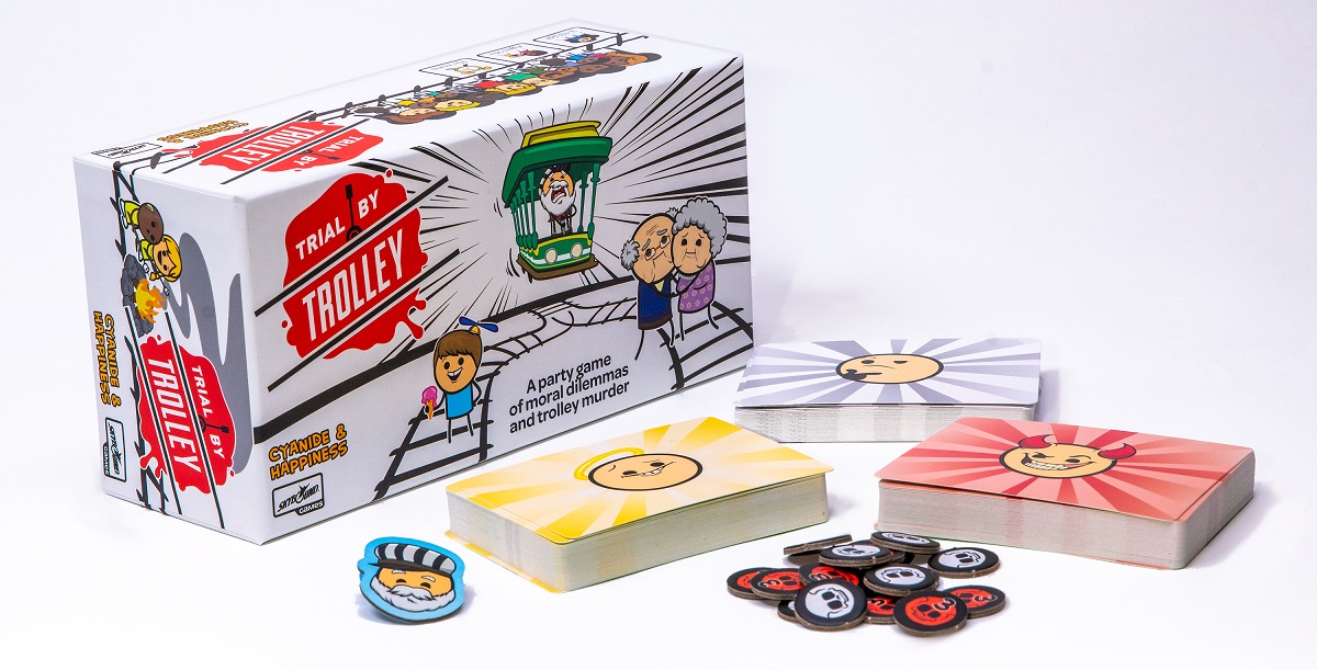 Contest: Win macabre card game Trial by Trolley from the minds at Cyanide & Happiness