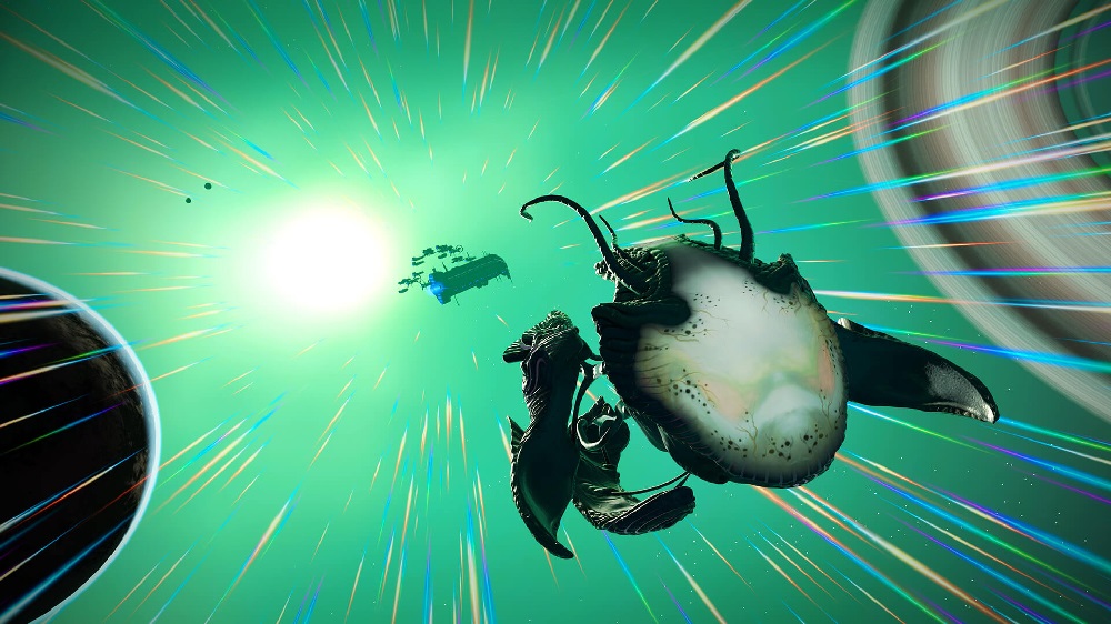 Weird bio-ships abound in No Man's Sky's latest update