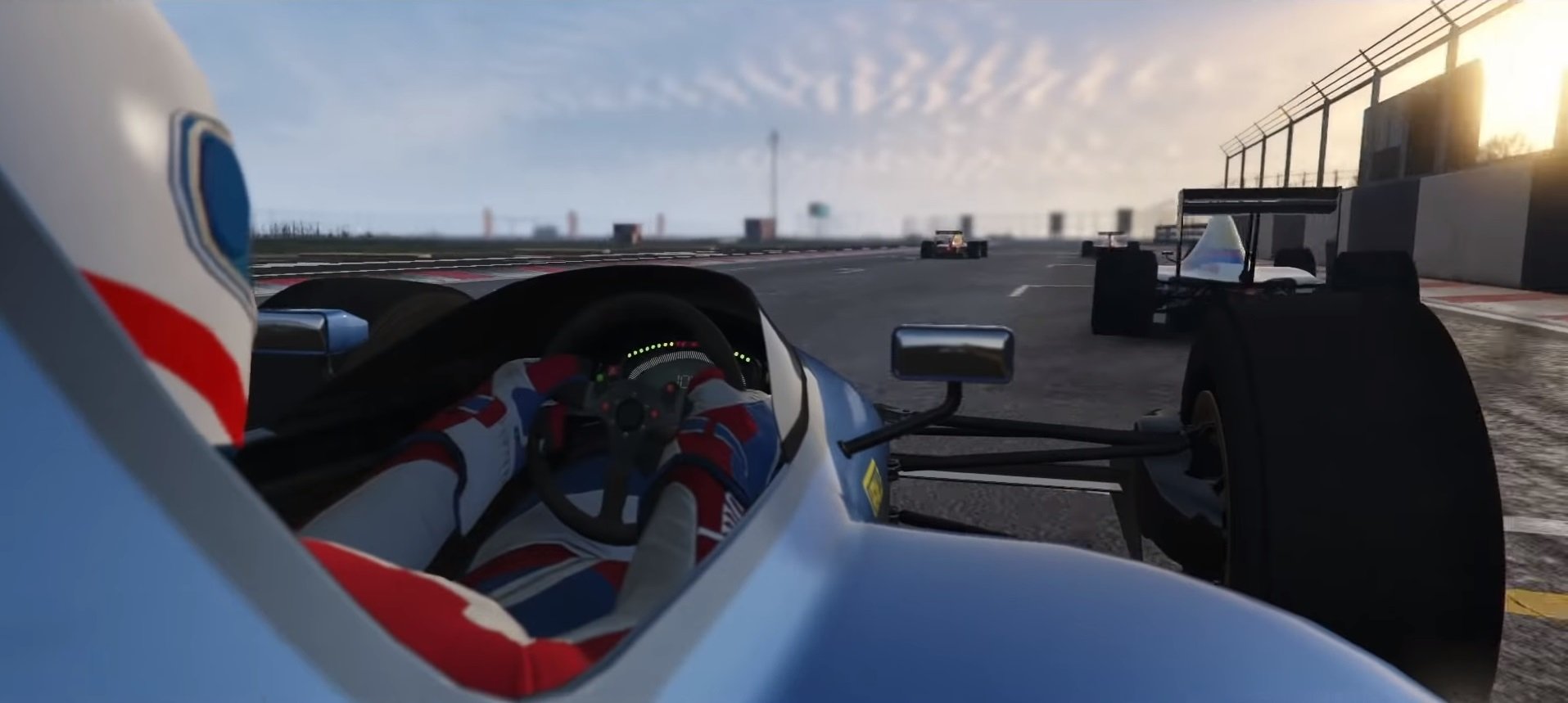 GTA Online has F1 racing now, and that's kinda weird