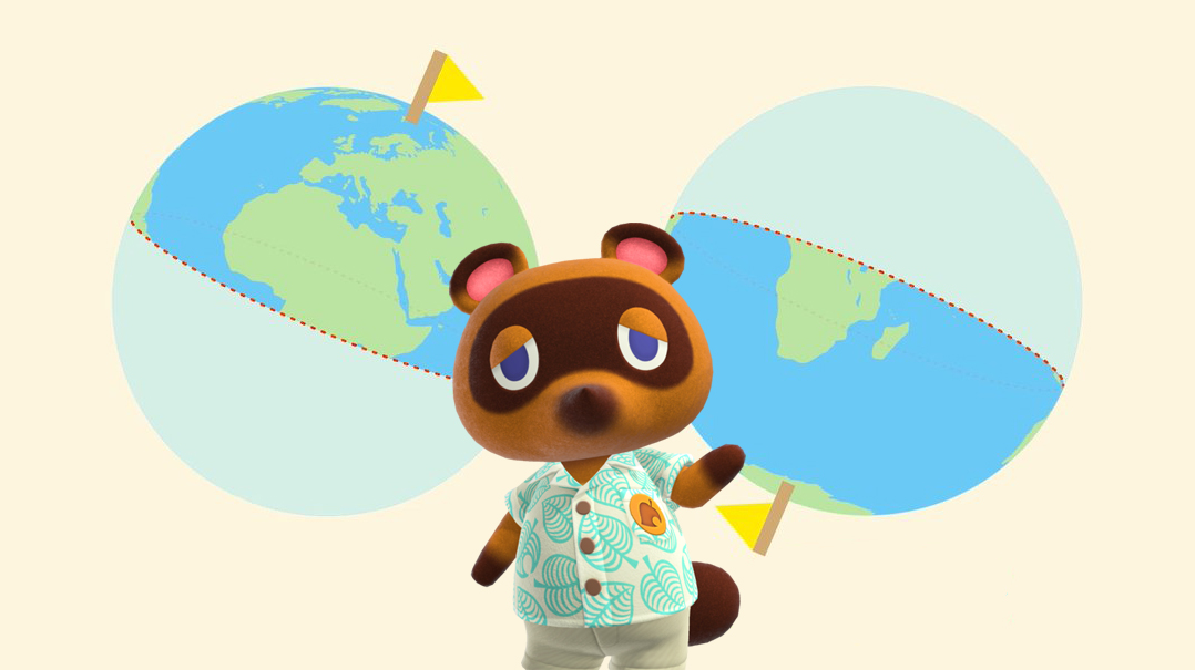 Which hemisphere will your Animal Crossing: New Horizons island be set in?