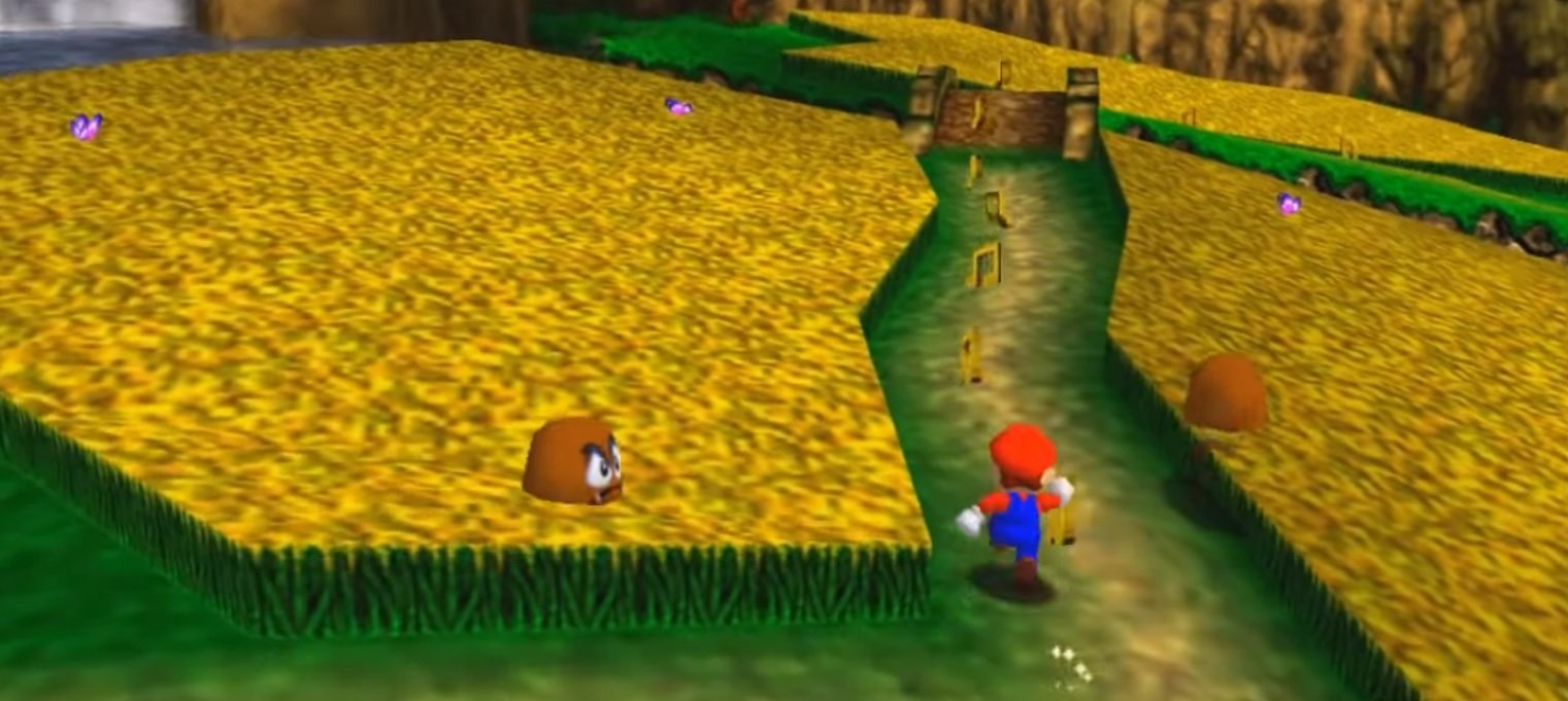 This mod crosses Mario 64 with Banjo-Kazooie