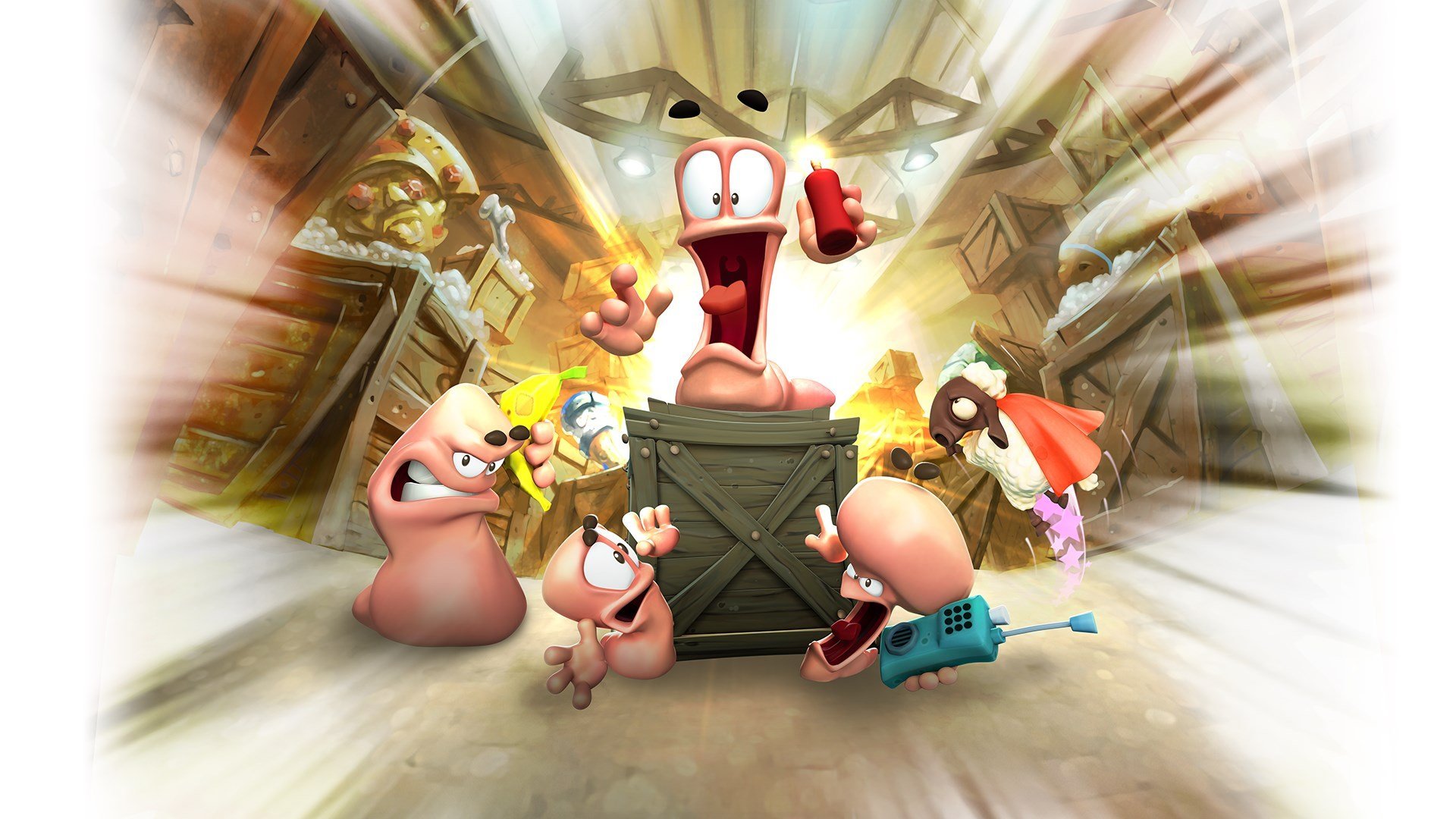 Dissect this teaser for a new Worms game