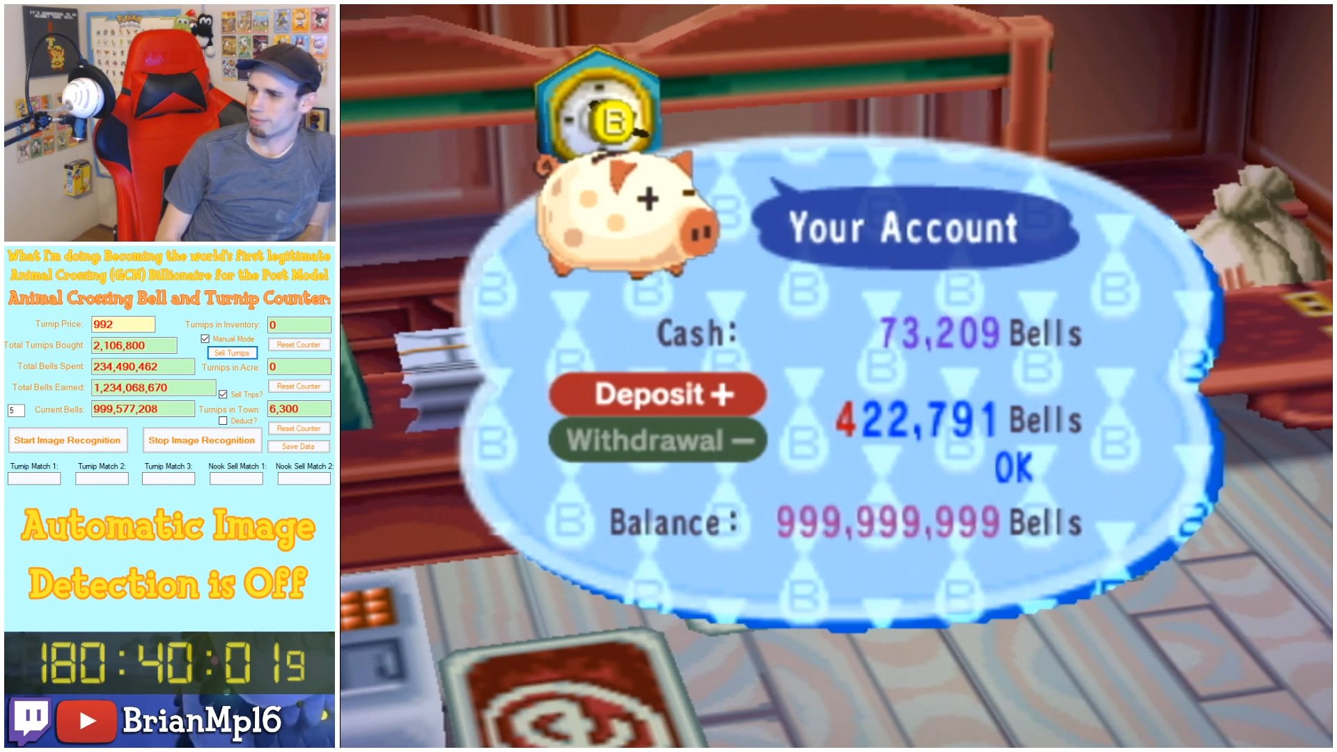 Animal Crossing player earns a billion bells for the Post Model