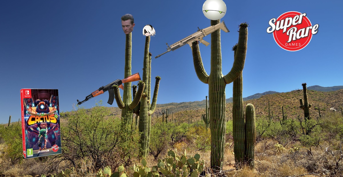 Contest: Get your prickly hands on a physical copy of Assault Android Cactus+ from Super Rare Games