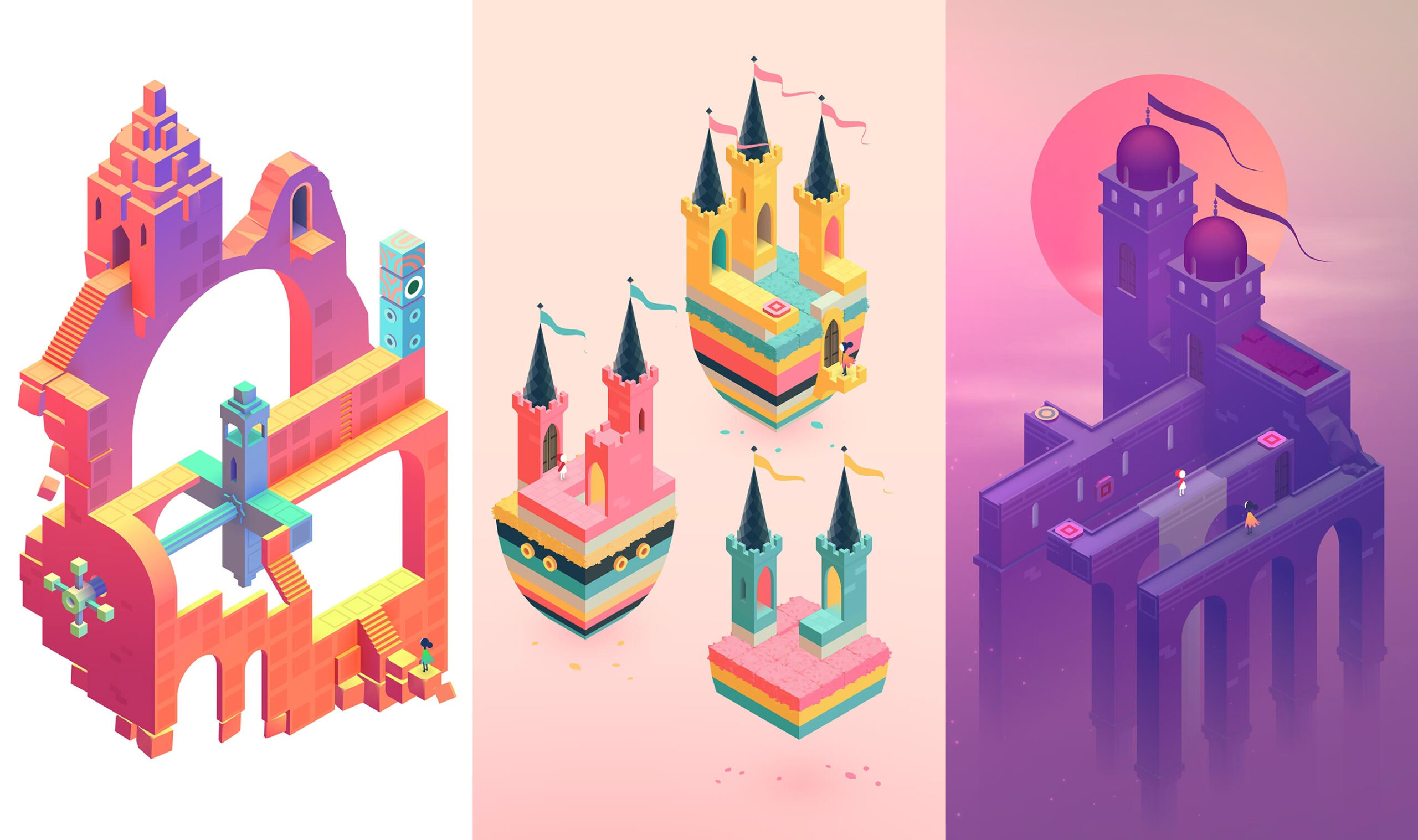 If you're in the mood for a mobile puzzle game, Monument Valley 2 is free