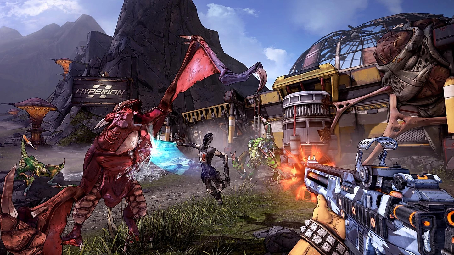 Borderlands aiming for 1080p and 30 FPS on Nintendo Switch