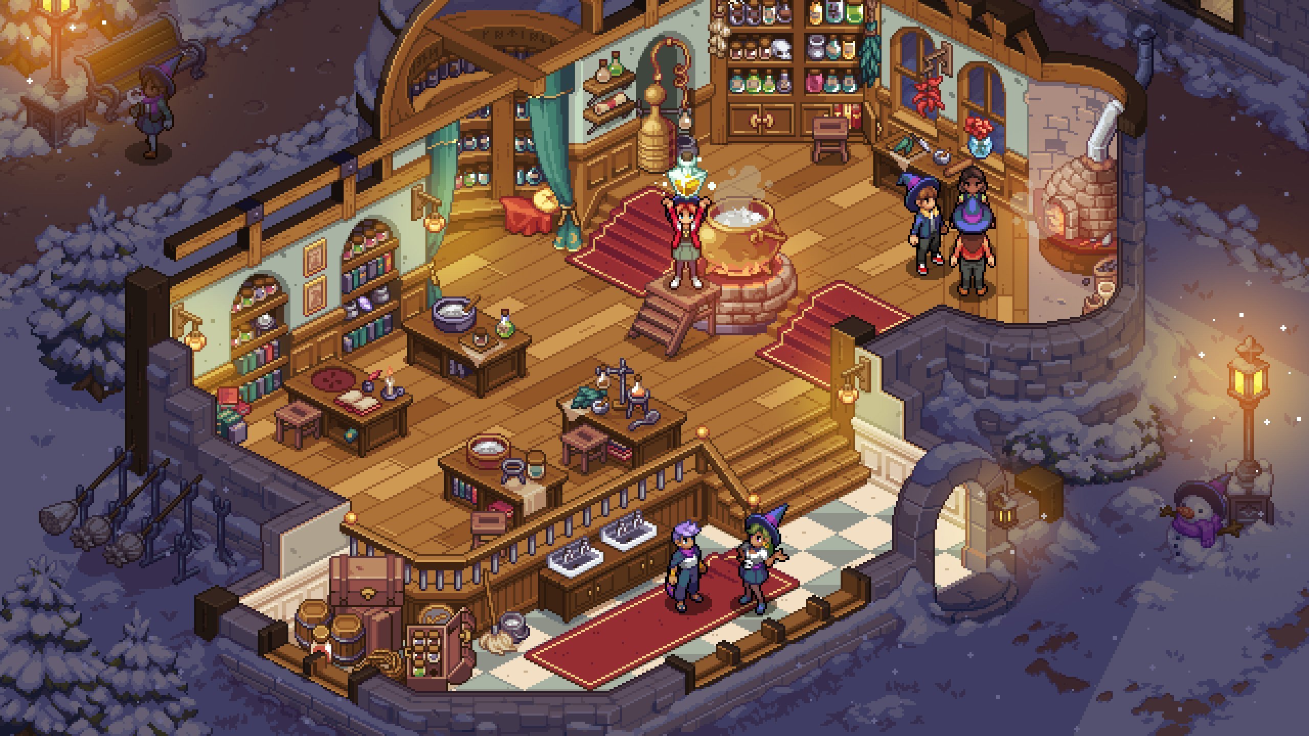 Chucklefish's magical school game Witchbrook has a new art style