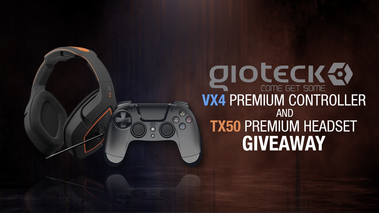 Contest: Get your hands on this sweet Gioteck TX50 Headset and VX-4 Controller bundle