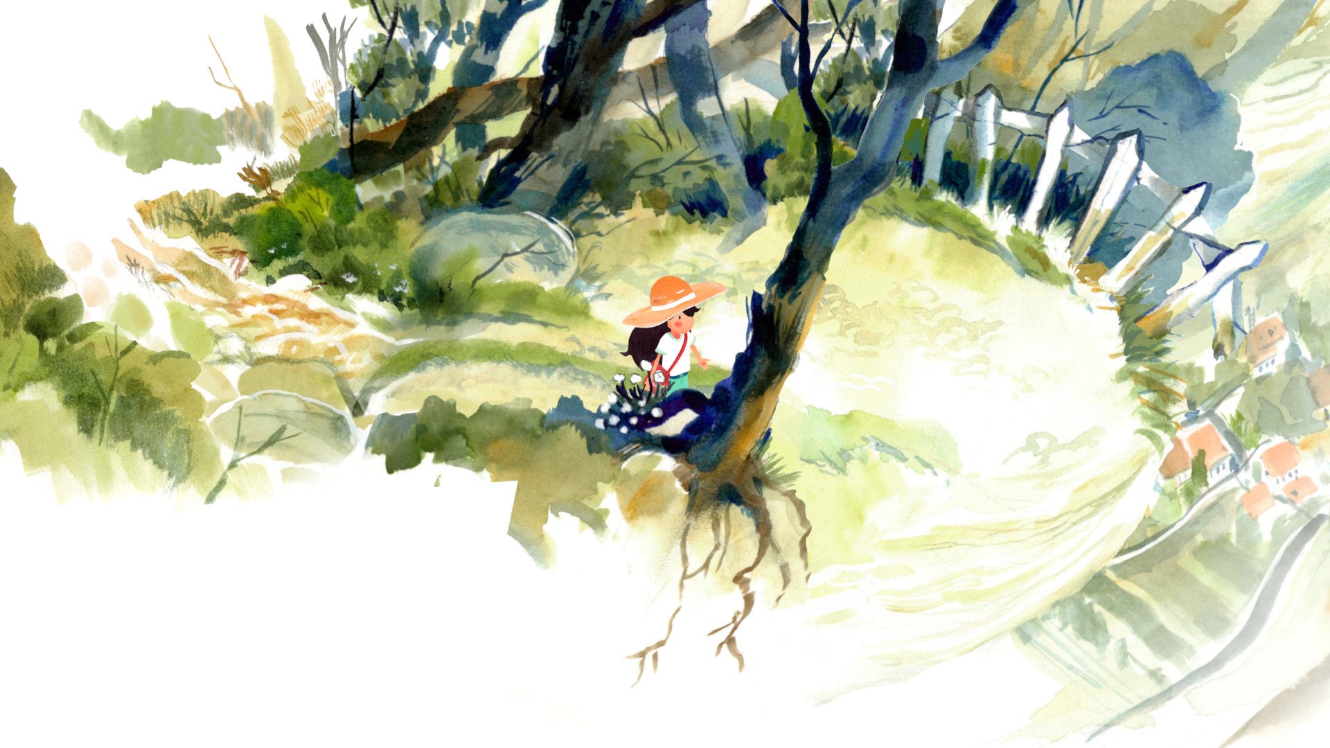 Dordogne, a watercolor adventure for PC and Switch, looks unreal