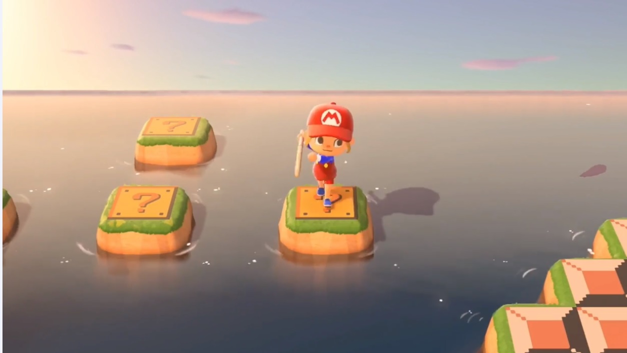 Someone recreated an actual Mario platformer experience in Animal Crossing