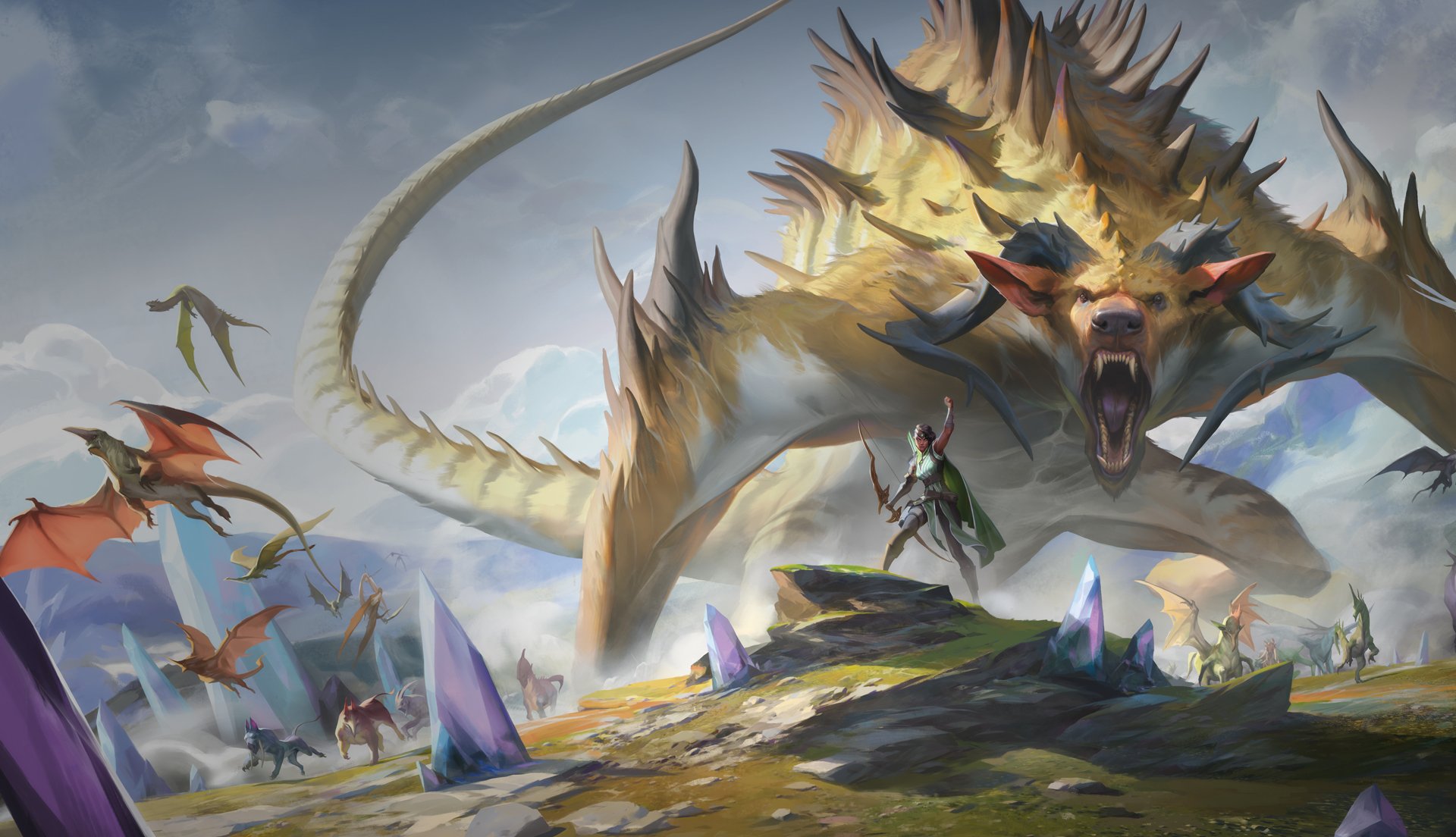 The Ikoria expansion is live in Magic: Arena, and you can use the 'PlayIkoria' code to get free packs