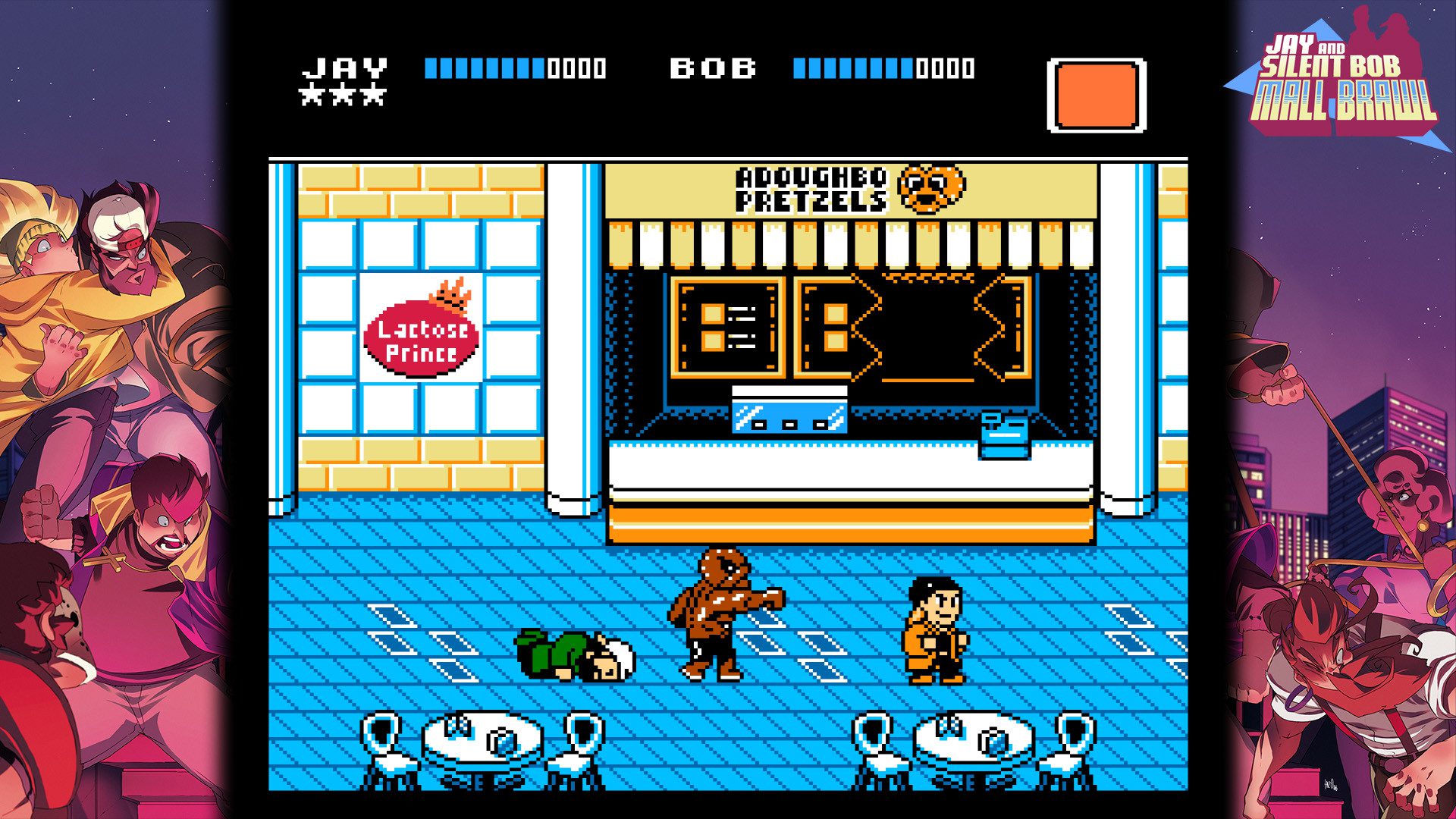 Jay and Silent Bob get a Double Dragon-like brawler on Switch next week
