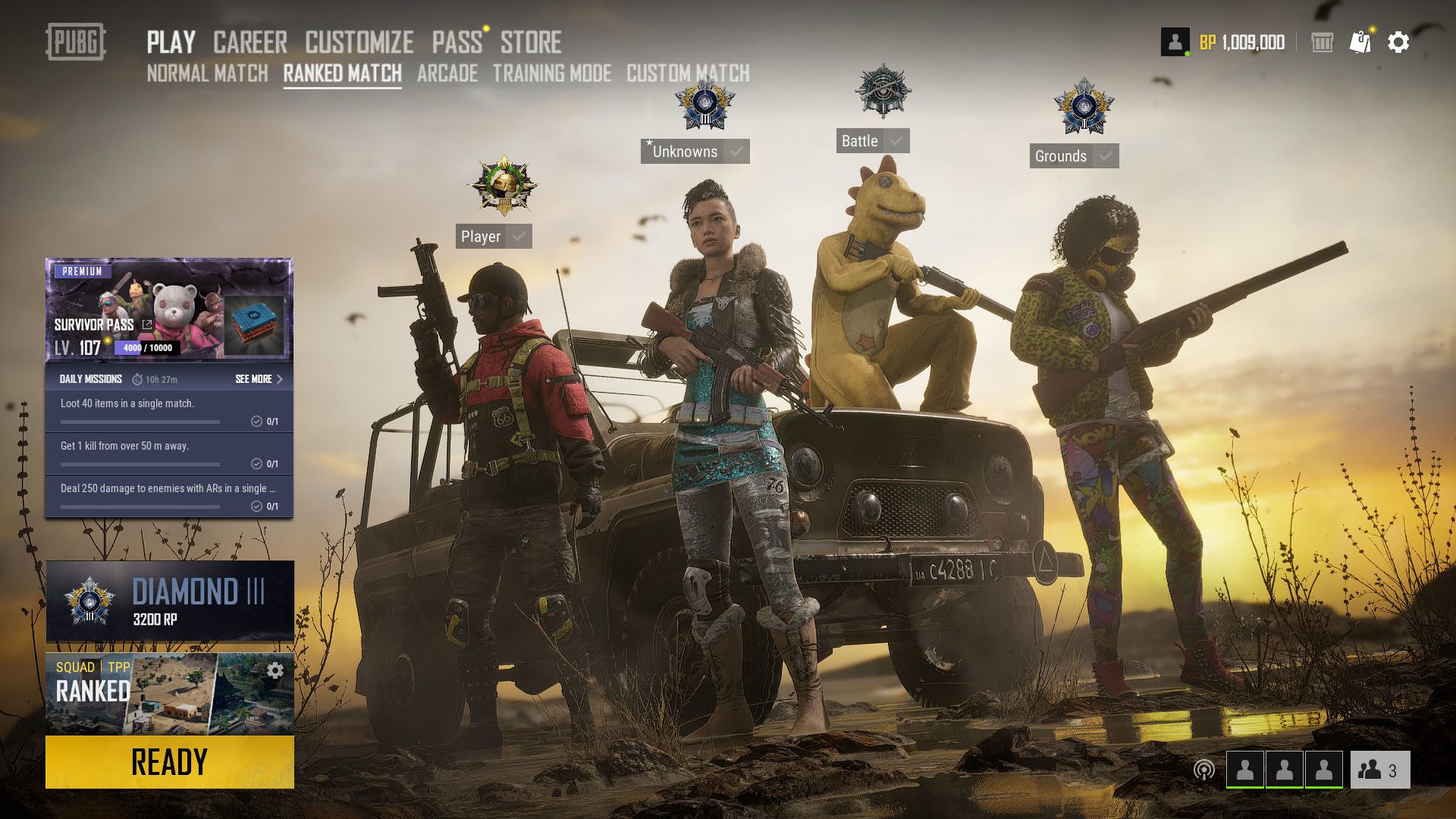 PUBG is testing Ranked mode on PC and bots aren't invited