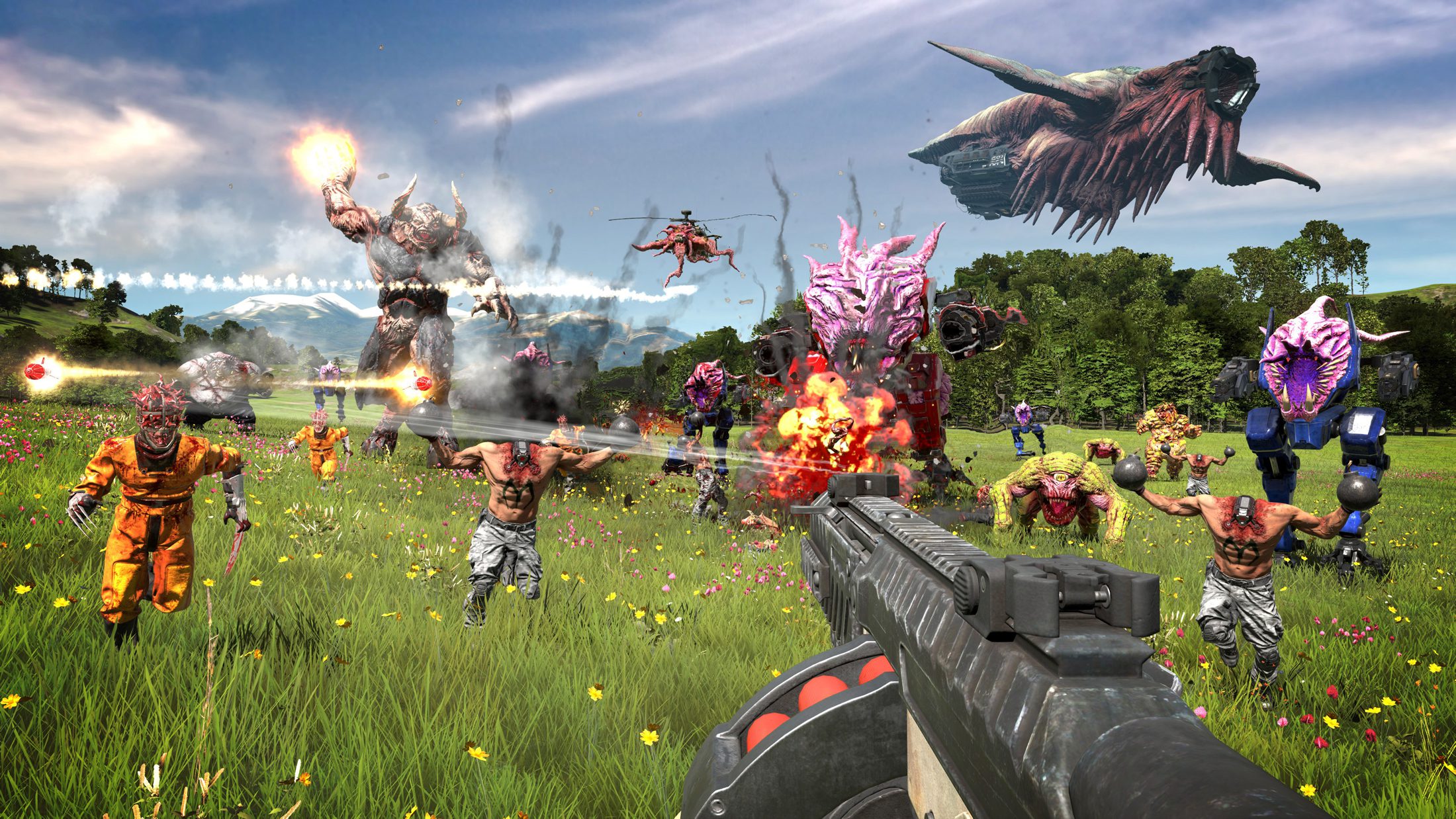 (Update) Serious Sam 4 shotguns its way onto PC and Stadia this August