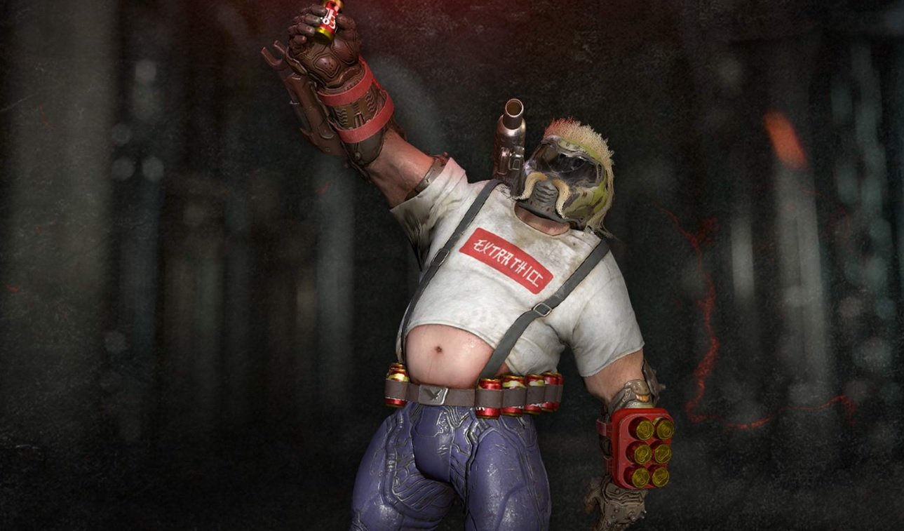 The Doom Eternal Mullet Slayer skin is now live
