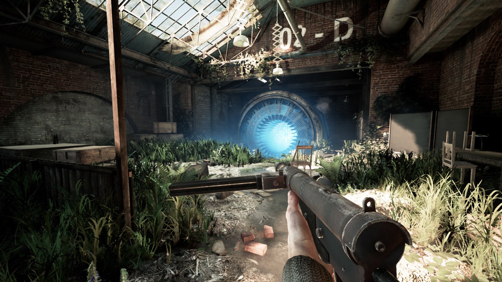 Industria is another alternate-universe FPS to watch