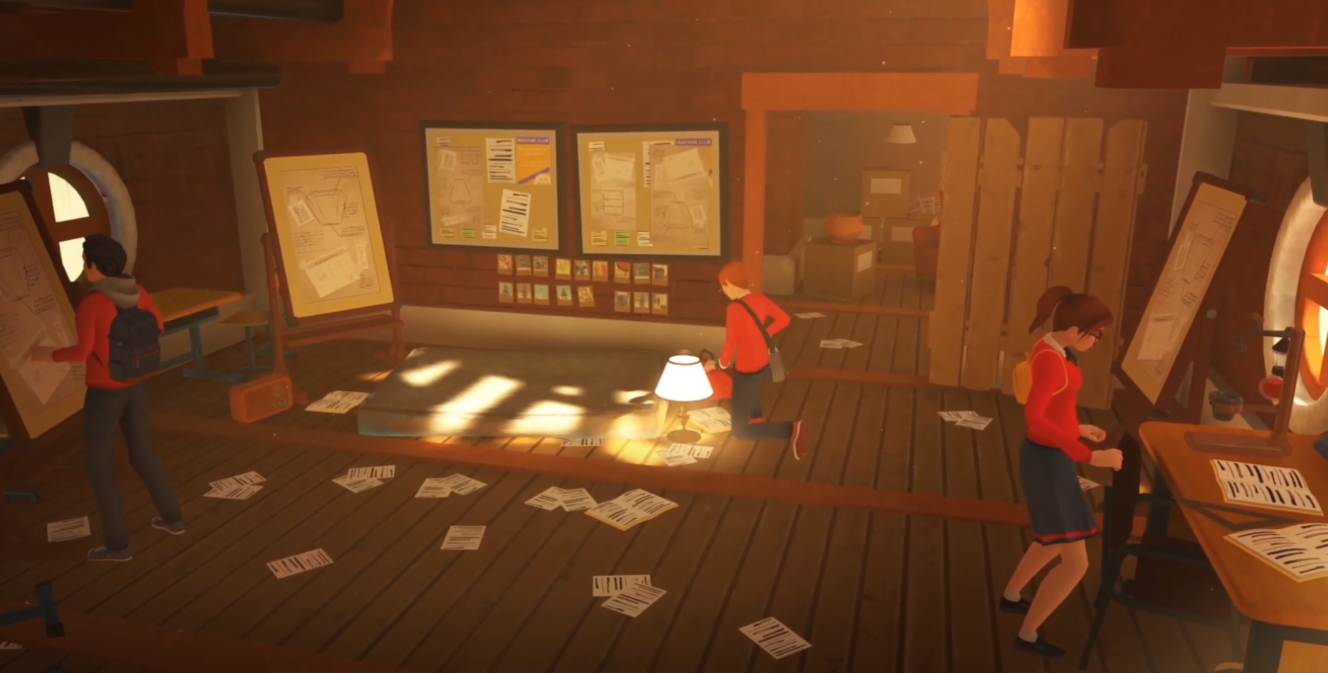 The Academy: The First Riddle is described as 'Harry Potter meets Professor Layton'