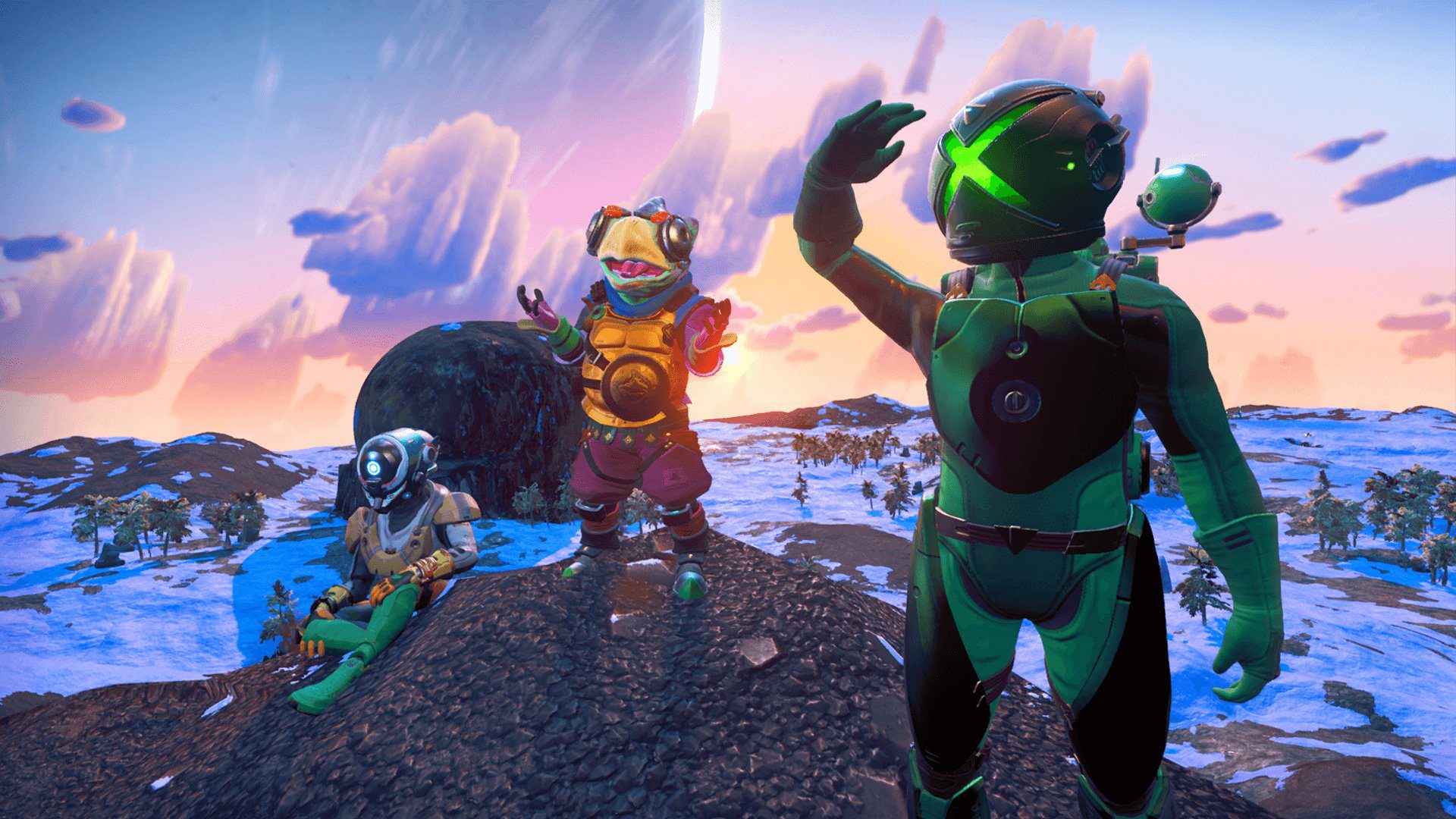 No Man's Sky groups can span PC, PS4, and Xbox One thanks to a new update