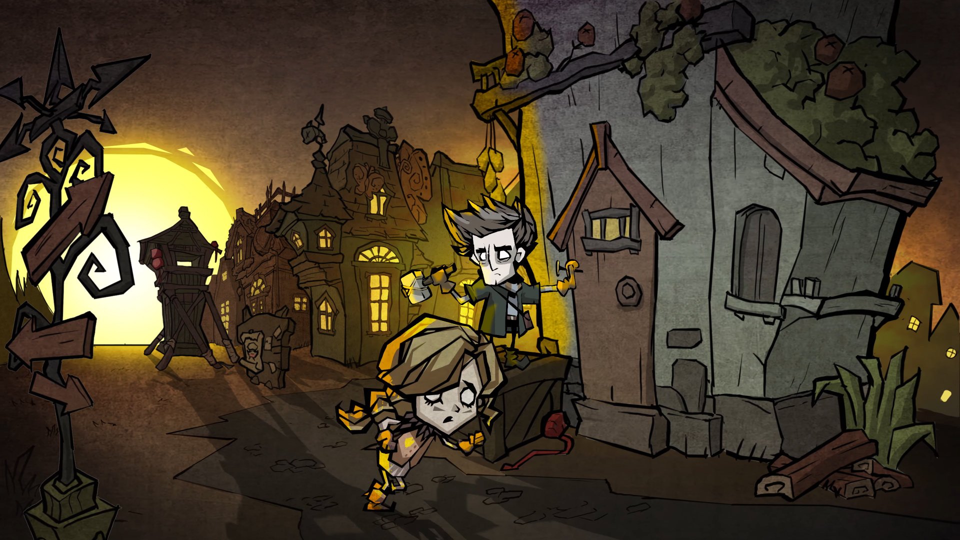 Don't Starve: Newhome is a mobile spin-off with co-op and persistent homes