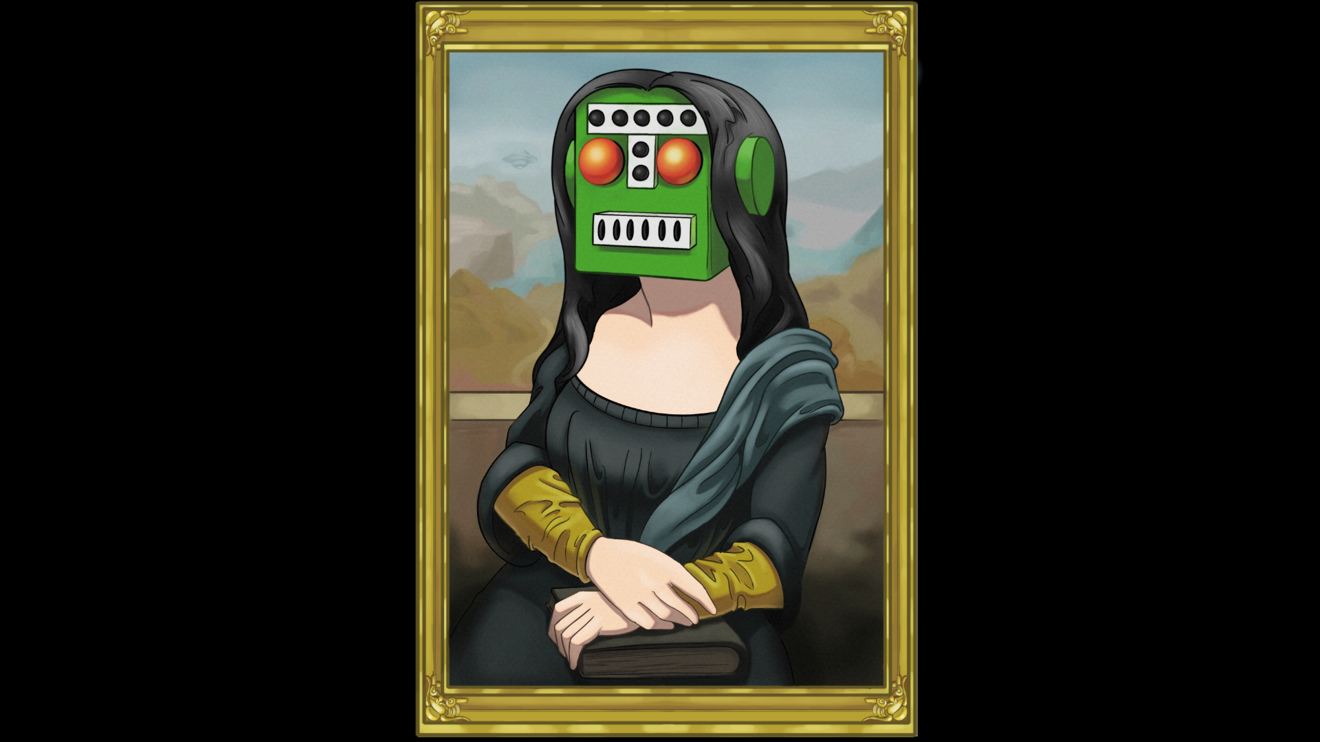 Boys only want one thing and it's Mr. Destructoid dressed as Mona Lisa