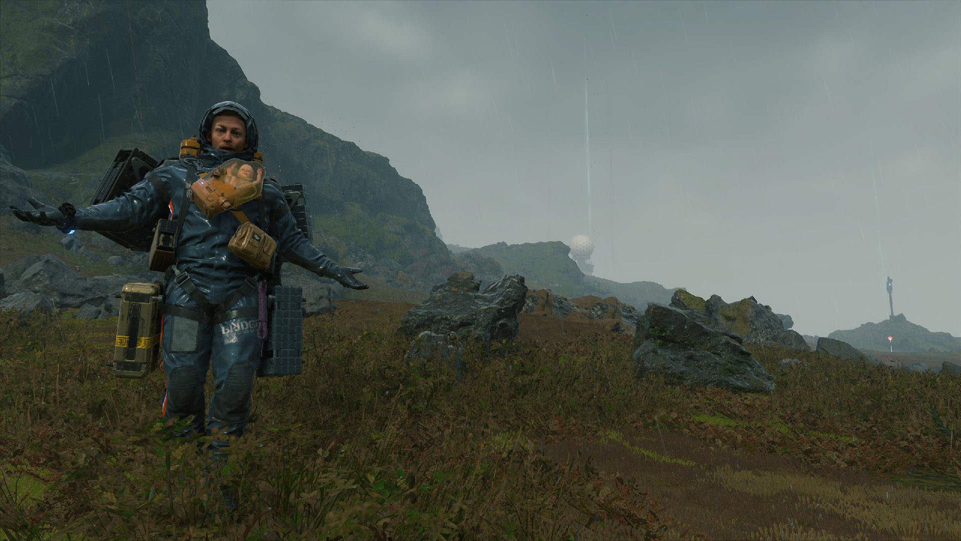Death Stranding on PC has a Half-Life crossover and runs beautifully