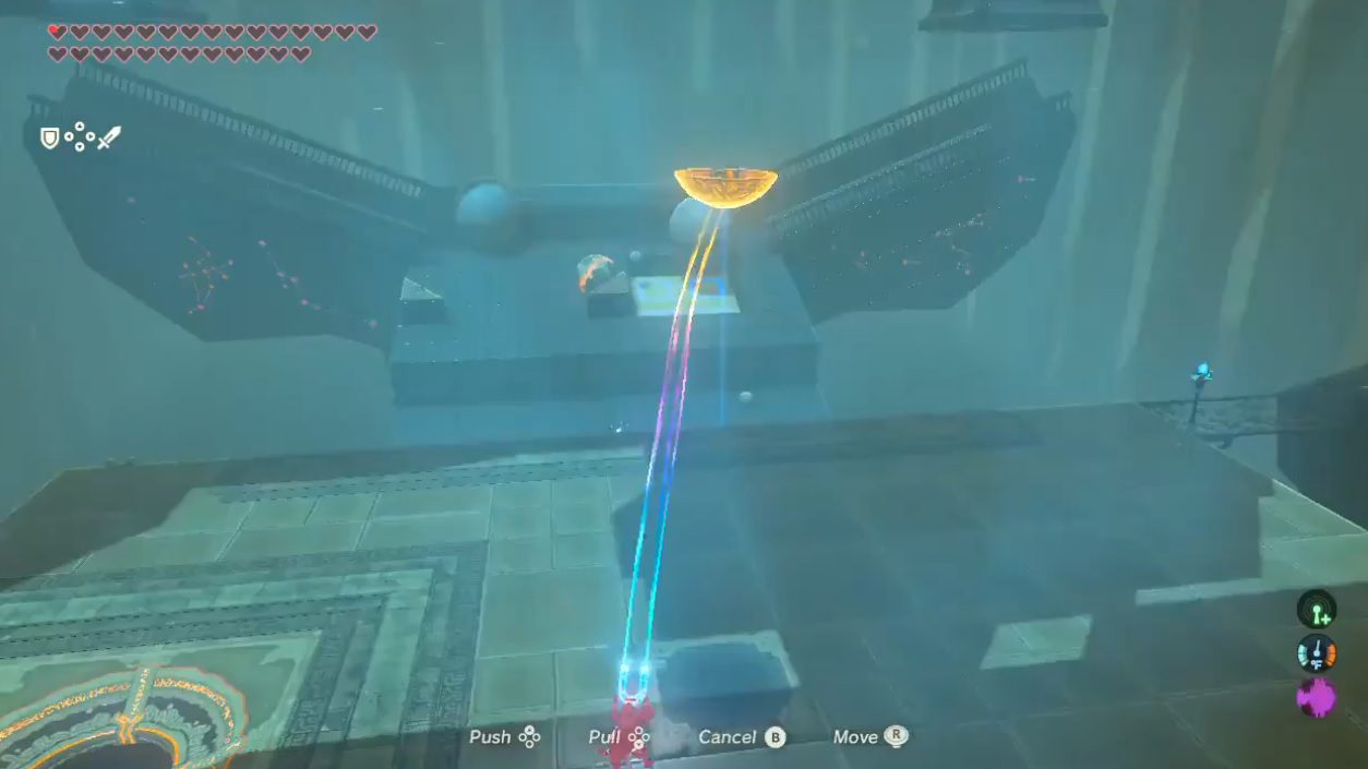 This is why you don't do a tricky puzzle with less than one heart left in Zelda: Breath of the Wild