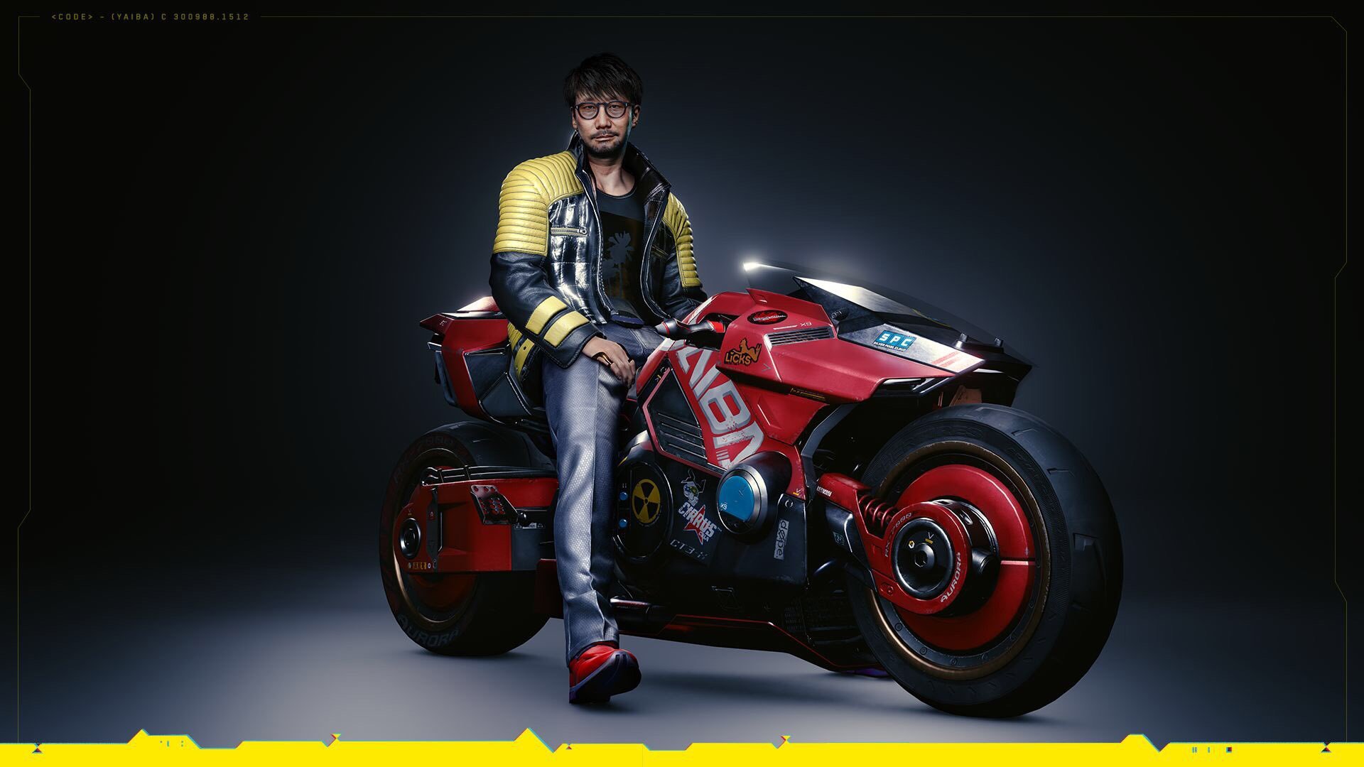 Hideo Kojima doesn't look out of place in Cyberpunk 2077