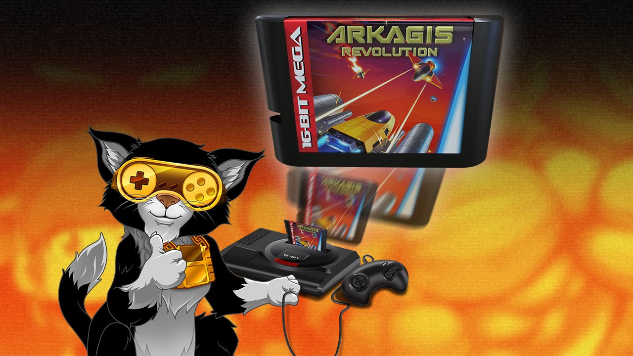 Contest: Win a Sega Genesis cartridge of Arkagis Revolution from Mega Cat Studios