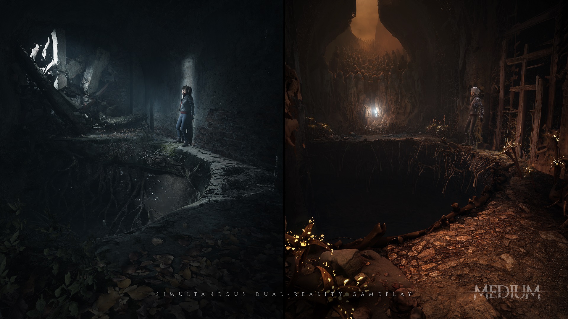 Bloober's The Medium recommends but doesn't require an SSD on PC