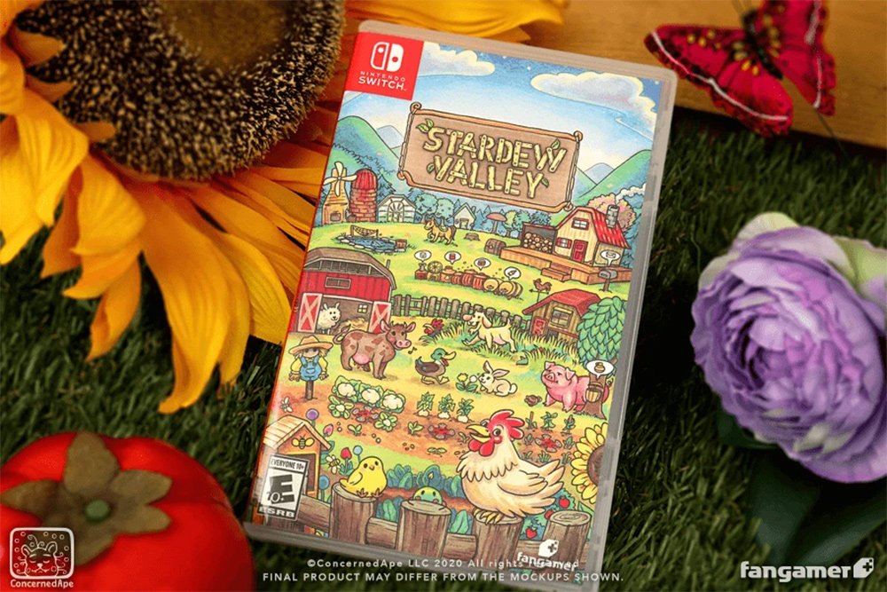 Stardew Valley is taking pre-orders for a Nintendo Switch and PC physical edition