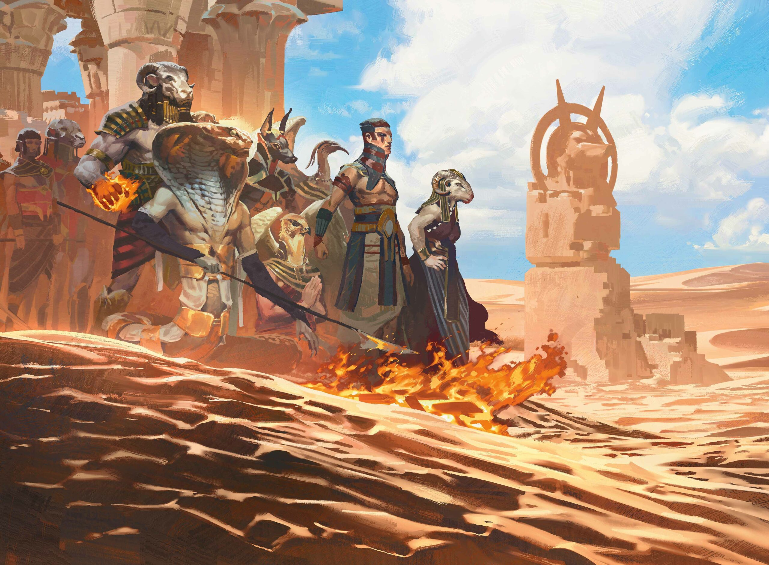 Exclusive: Here's a look at some new Amonkhet Remastered cards coming to Magic: Arena