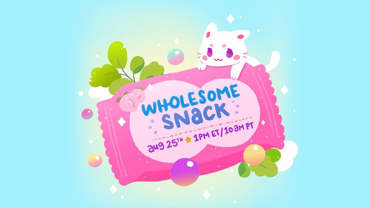Wholesome Snack indie game showcase set for August 25