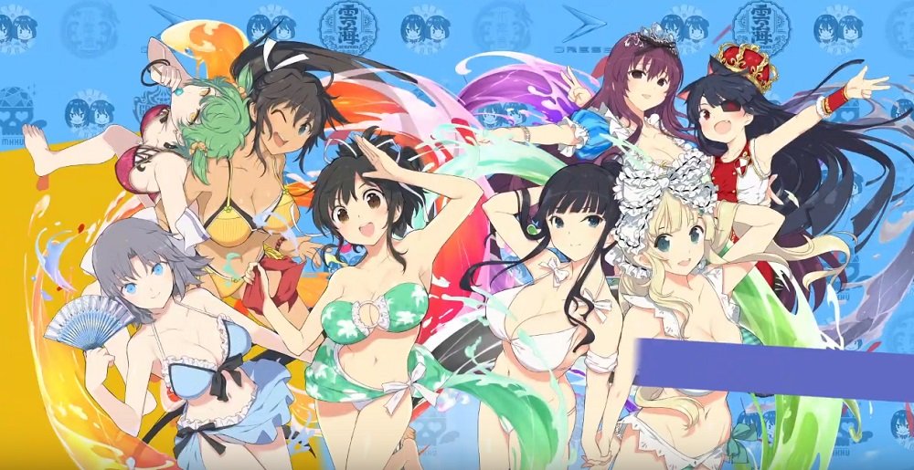 Senran Kagura stars crash the Kandagawa Jet Girls party